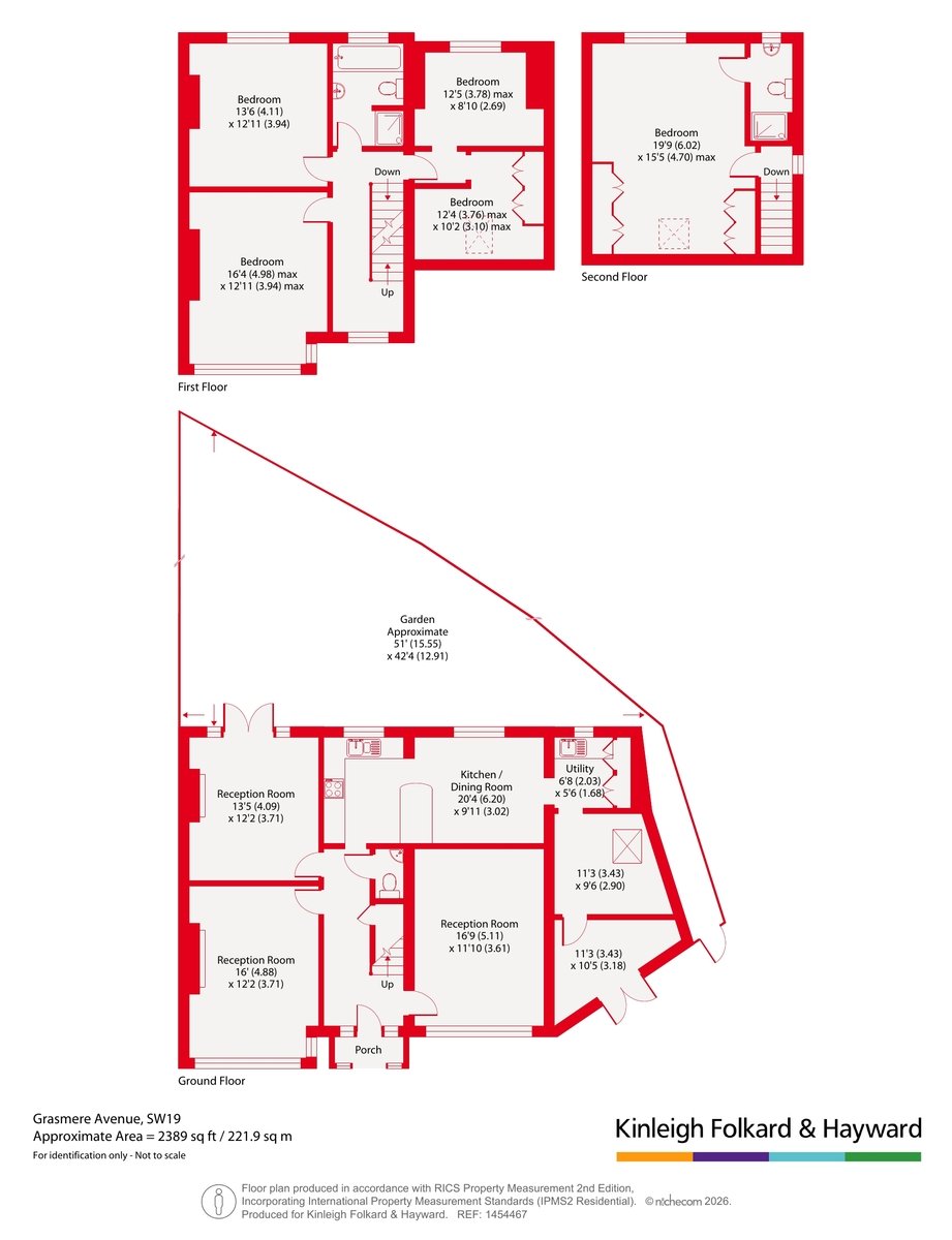 82, Grasmere Avenue, London floorplan