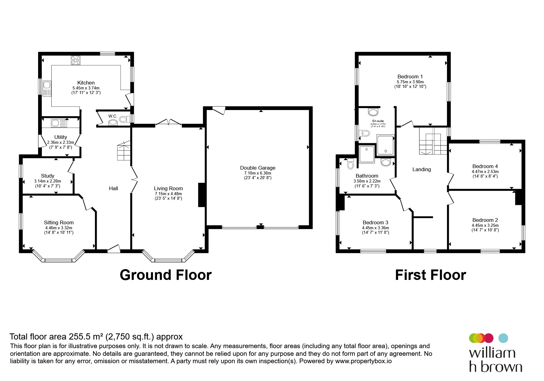 The Chestnuts, Rosefields, Gainsborough floorplan