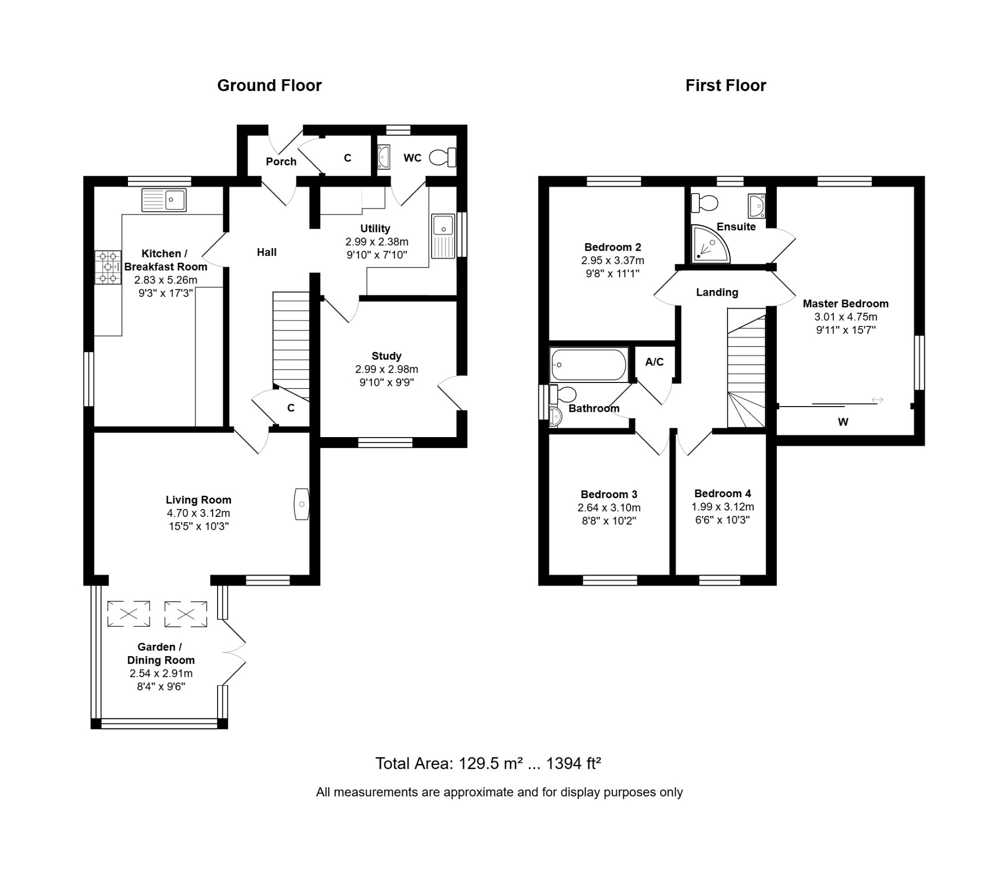 29, Aylmer Drive, Kings Lynn floorplan