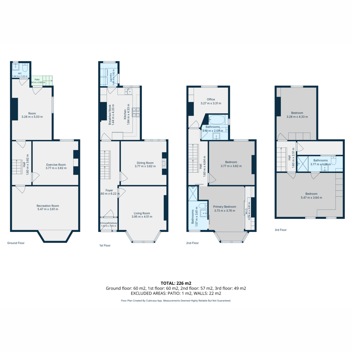 'Briarwood', 314 Manchester Road, Stockport floorplan