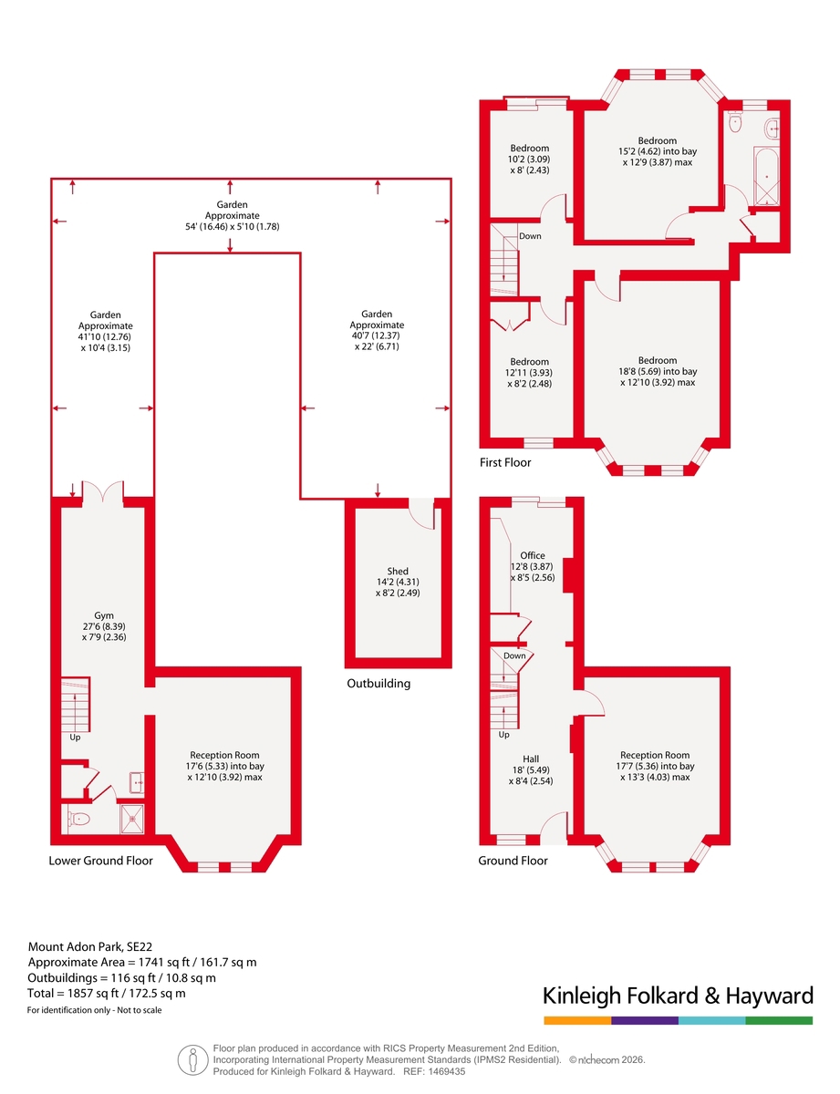43, Mount Adon Park, London floorplan