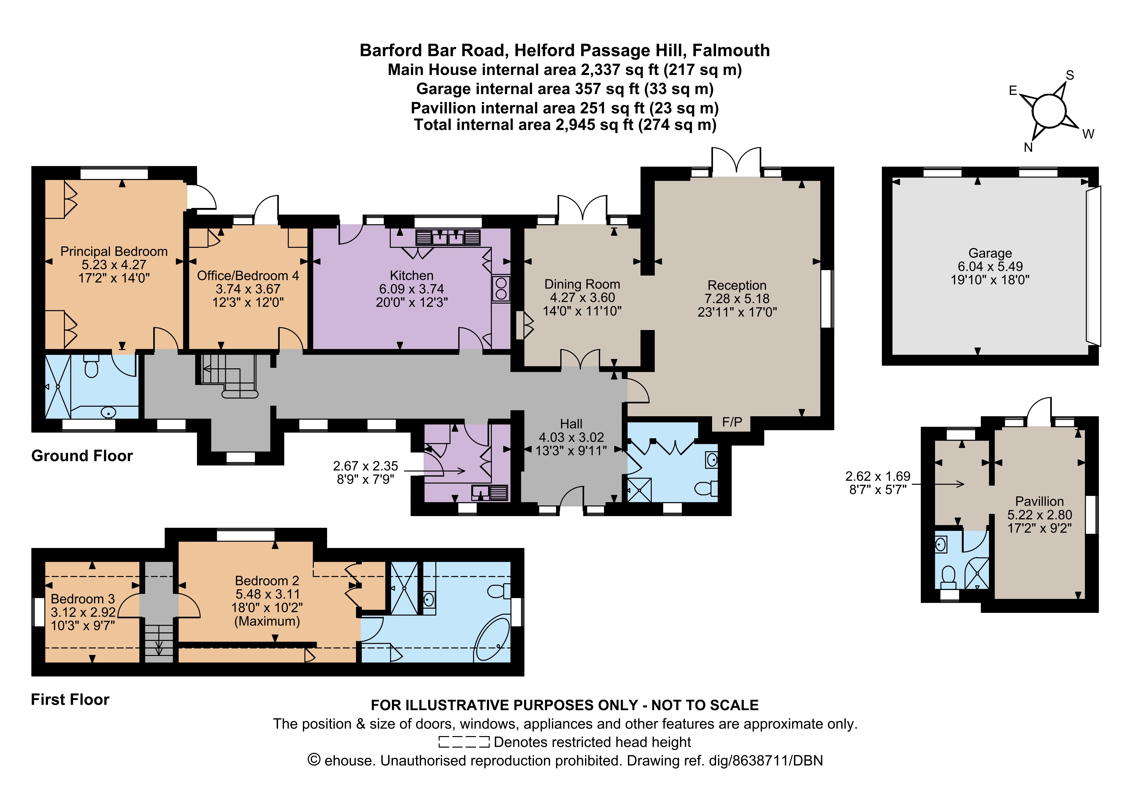 Barford,, Bar Road, Mawnan Smith floorplan