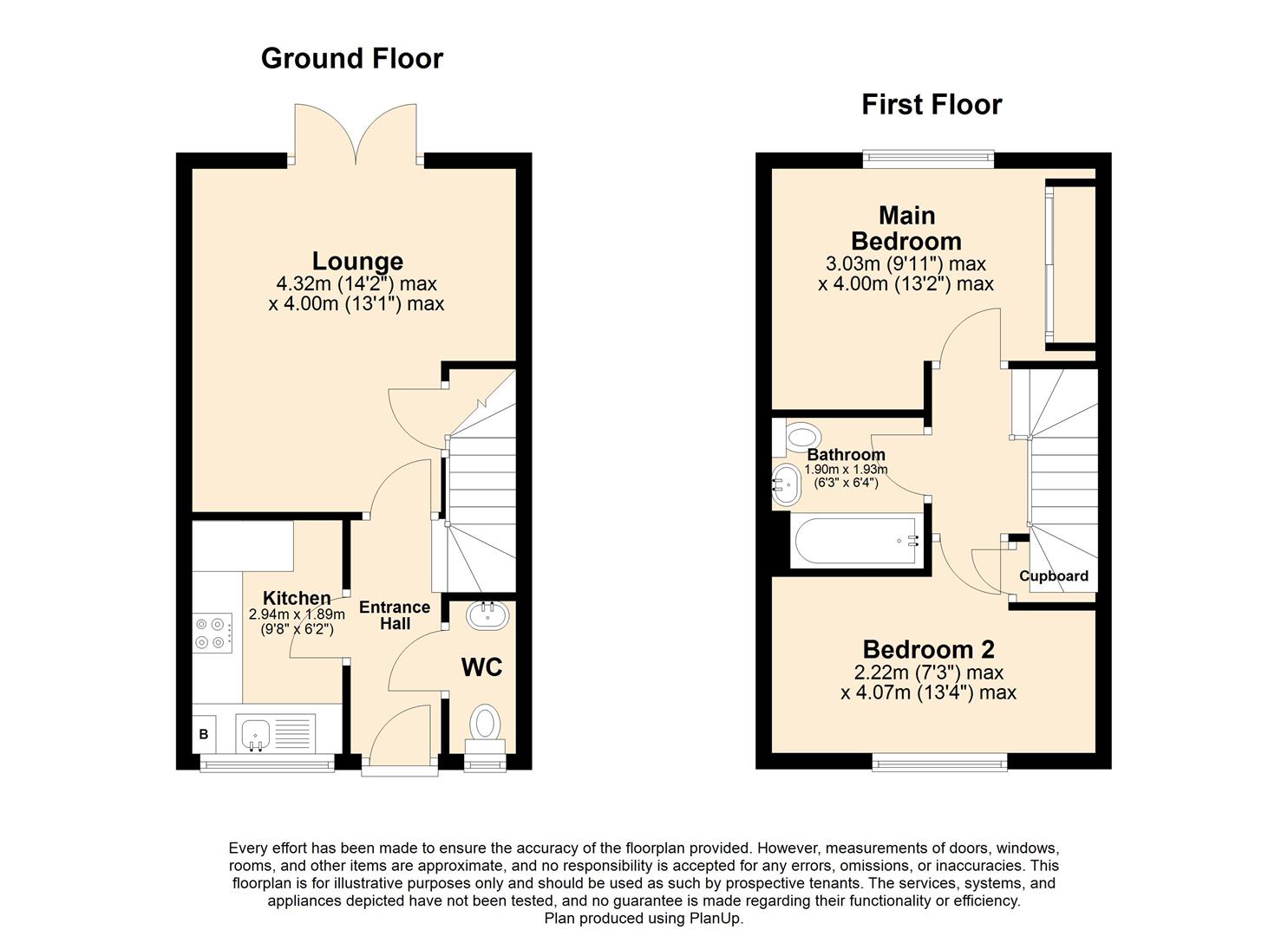 20, Lord Nelson Drive, Costessey floorplan