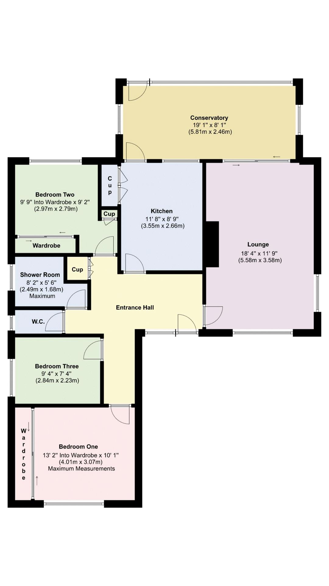 26, The Thicket, Fareham floorplan