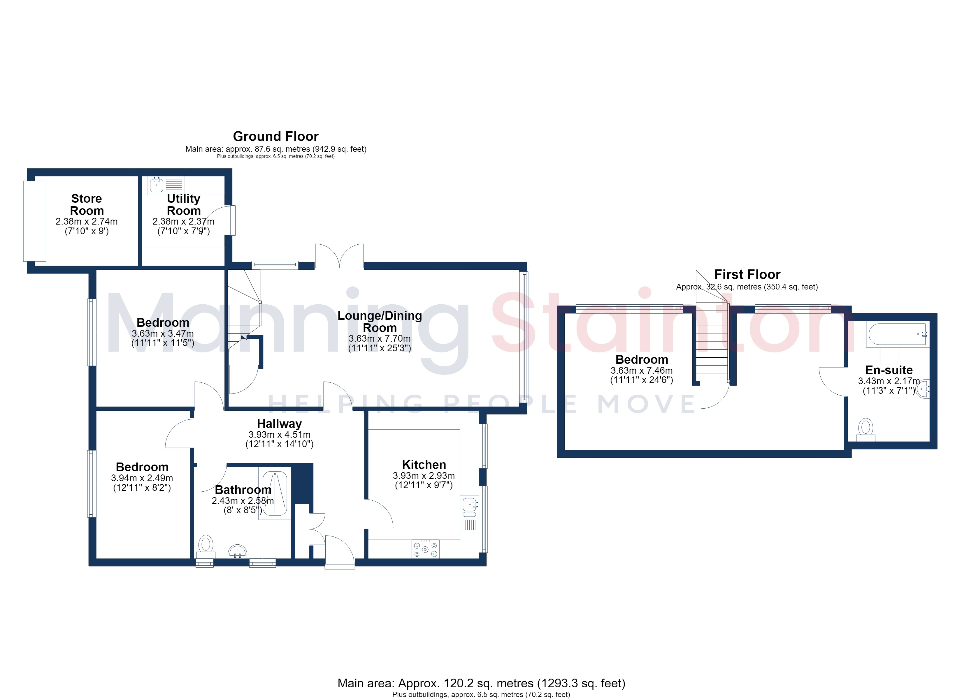 7, Long Lane, Leeds floorplan