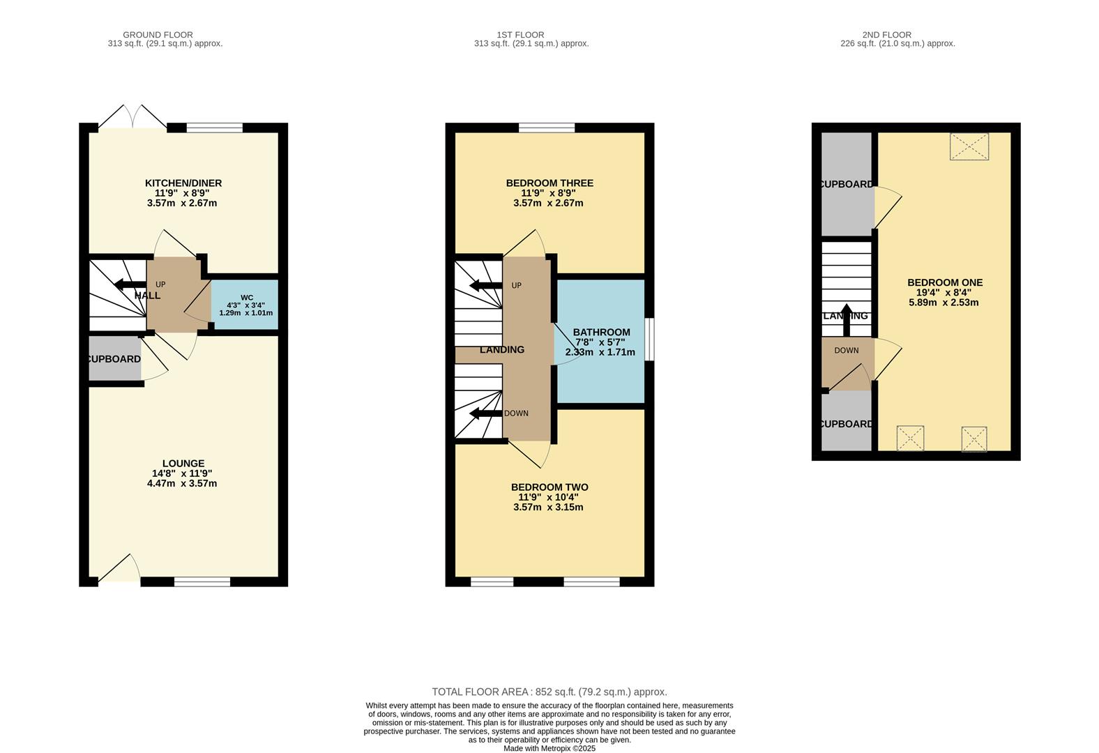 19, Furnace Close, North Hykeham floorplan