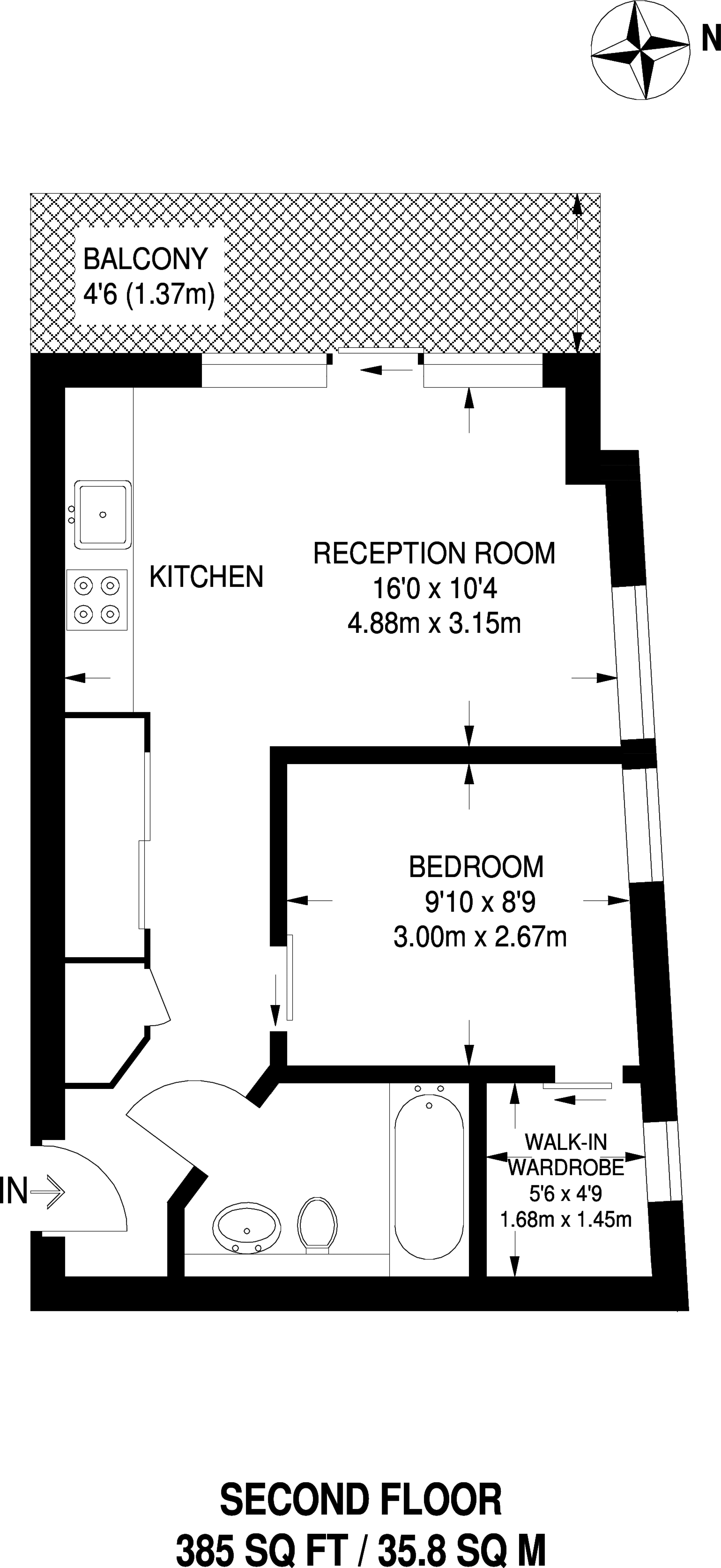 1 Bedrooms Flat to rent in Chelsea Bridge Wharf, Battersea SW11