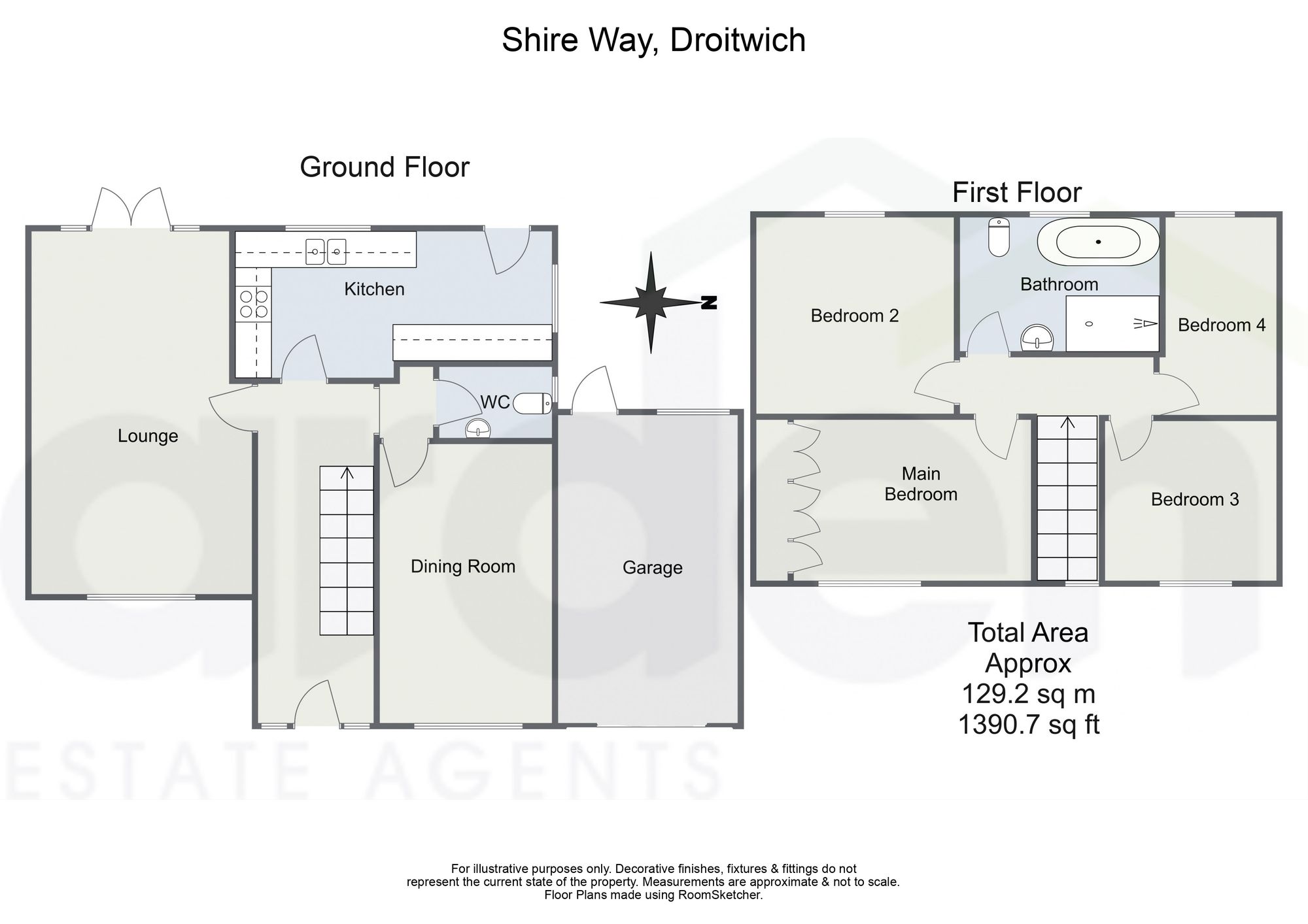 22 Shire Way, Droitwich floorplan