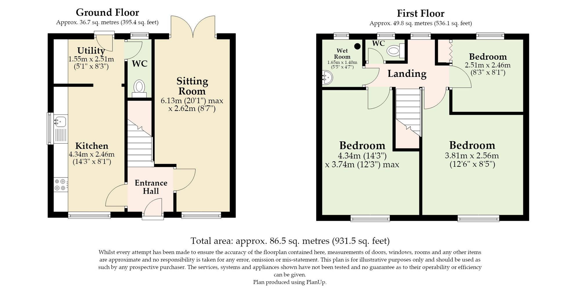 2 Fountains Road, Norwich floorplan