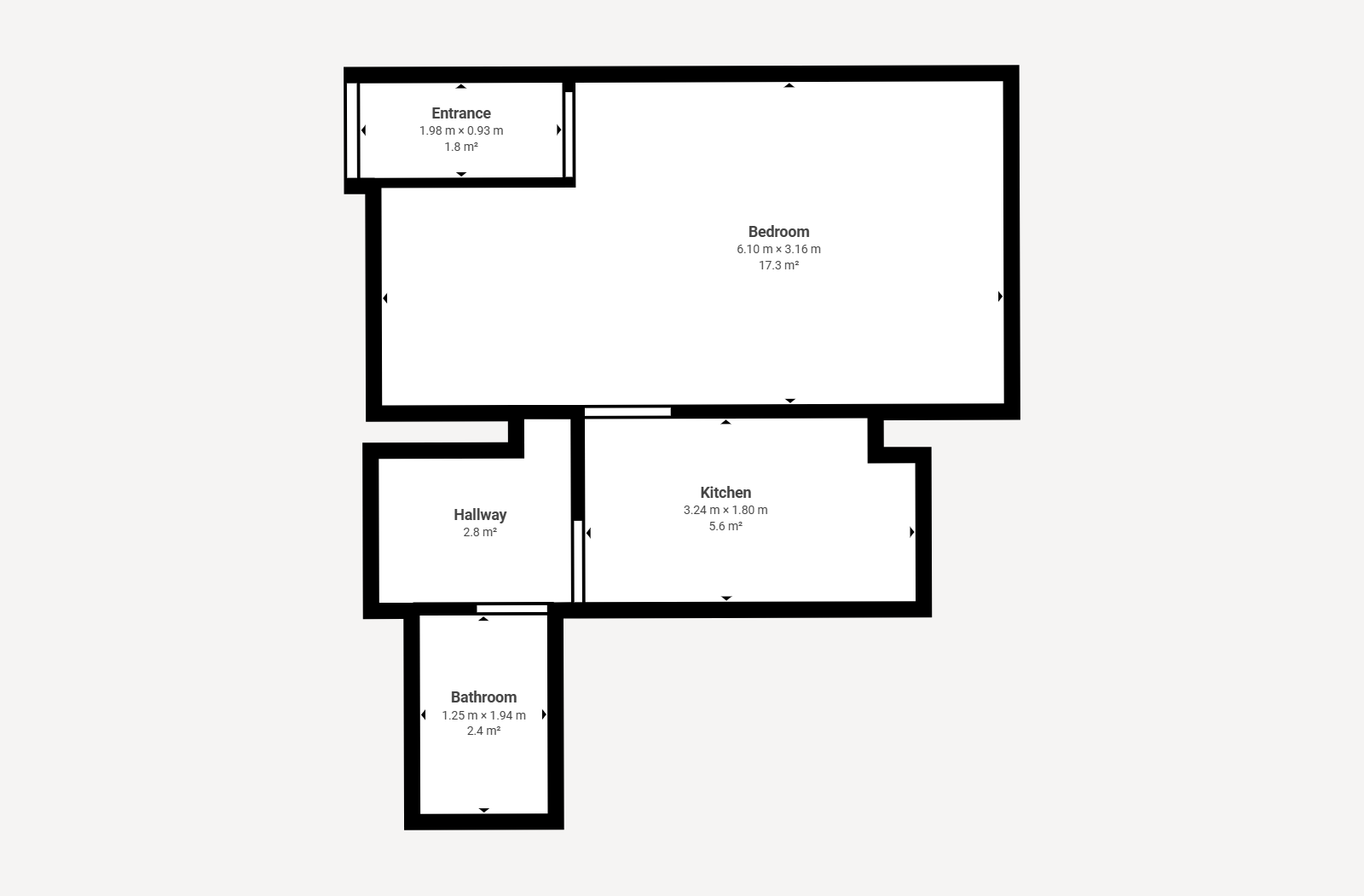 Flat 6, Onslow Court, 16, Lethington Avenue, Glasgow floorplan