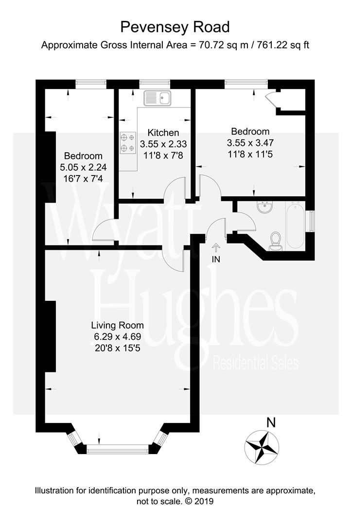 2 Bedrooms Flat for sale in Pevensey Road, St. Leonards-On-Sea TN38