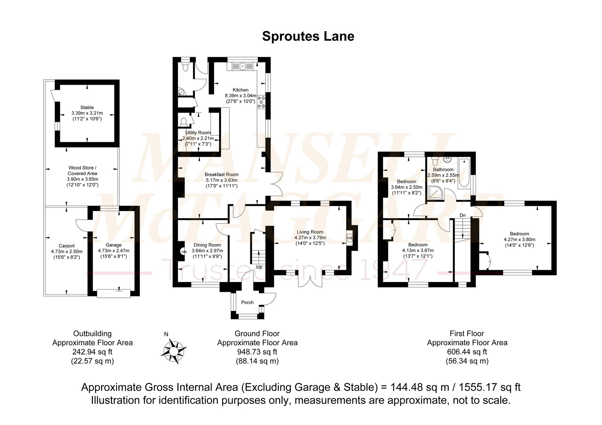 Sage Cottage Sproutes Lane, Horsham floorplan
