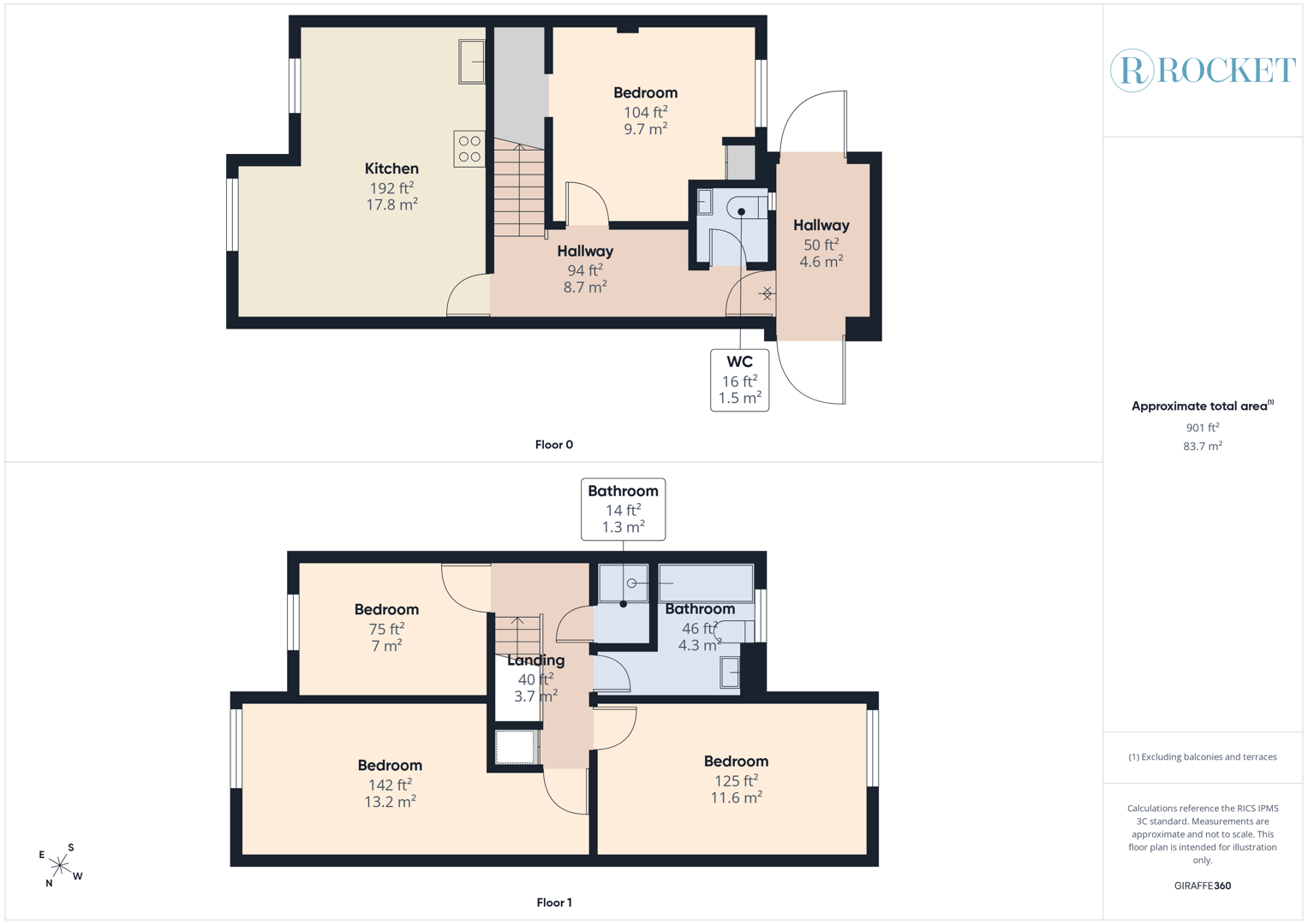 Benham Close, London floorplan