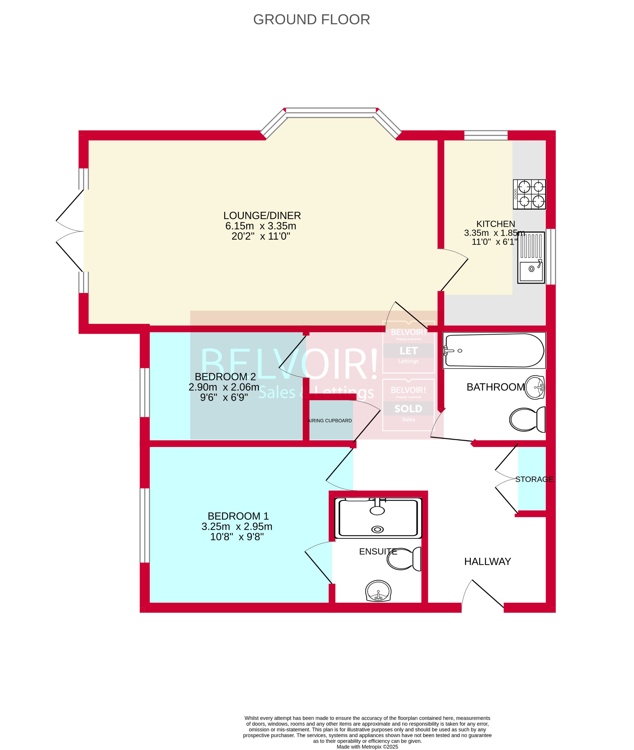 1, Beaumont House, Wolverhampton floorplan