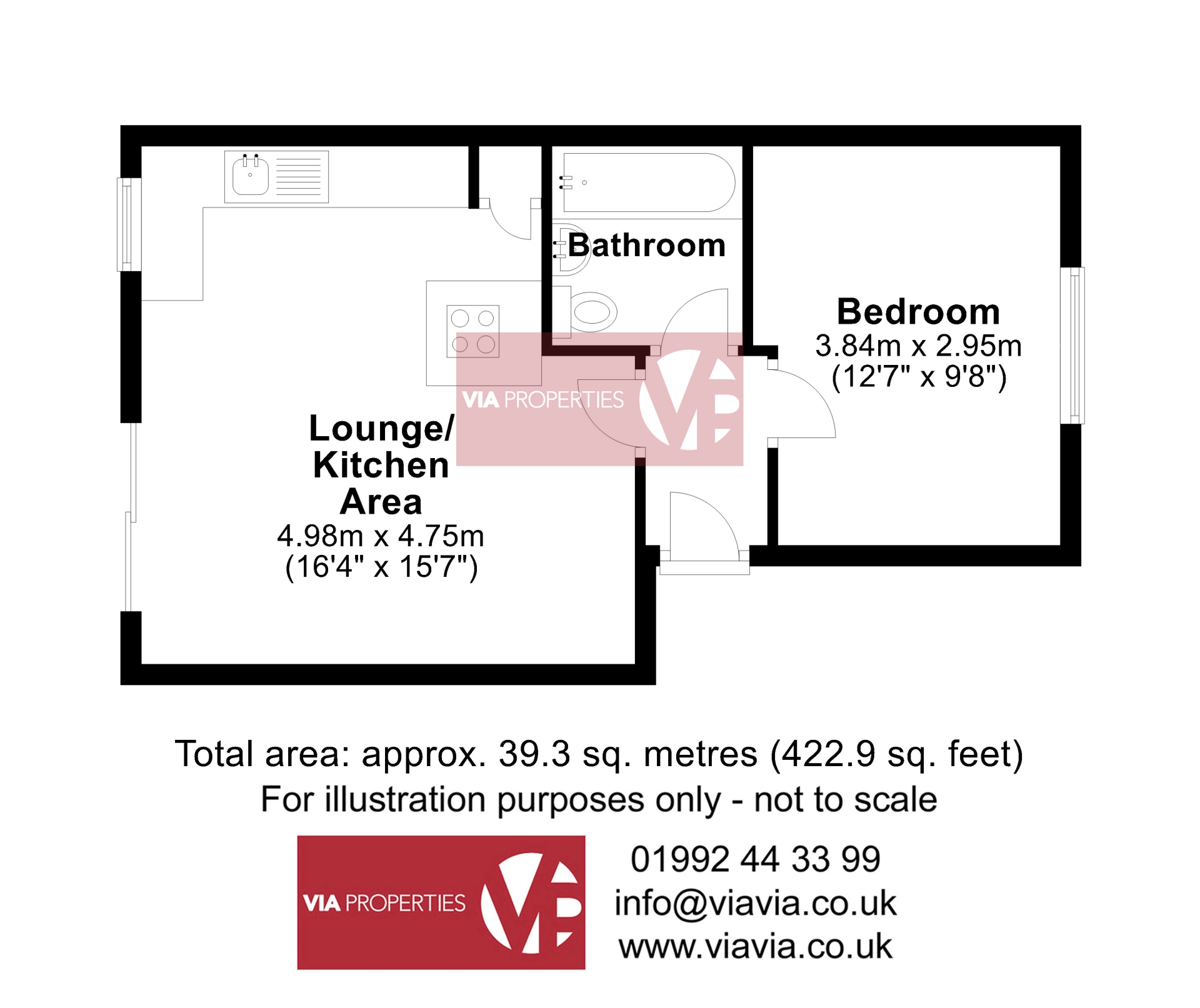 36 Marley Court, Berners Way, Broxbourne floorplan