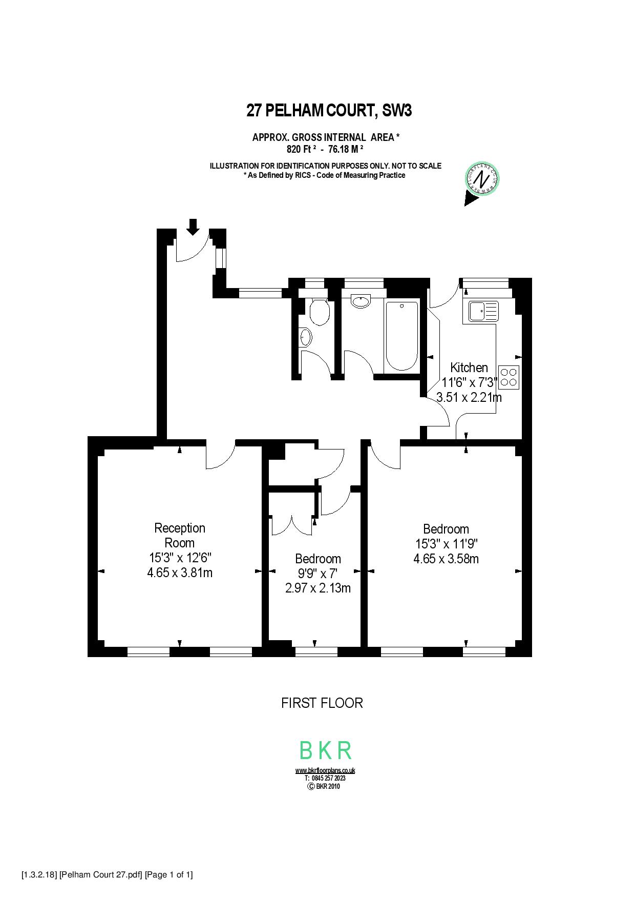 2 Bedrooms Flat to rent in Fulham Road, London SW3