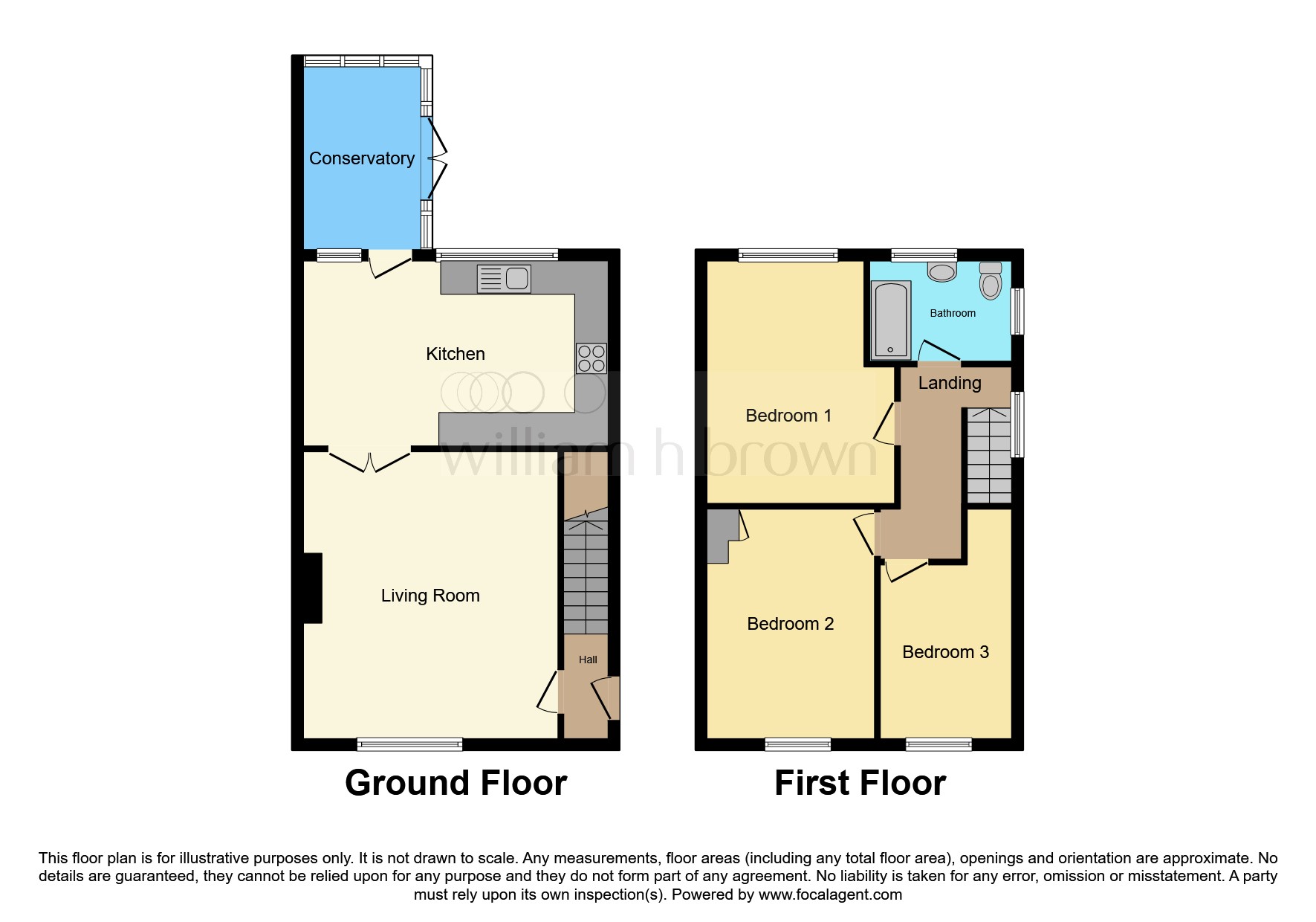 25, Kinsdale Drive, Leicester floorplan