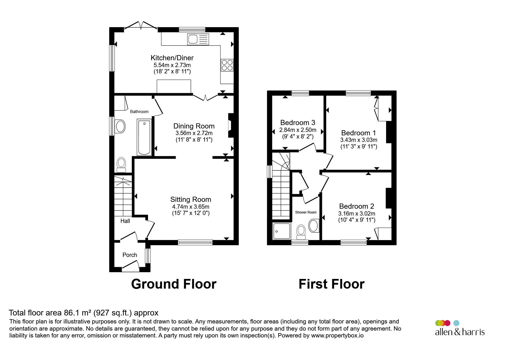 113, Cowley Road, Oxford floorplan