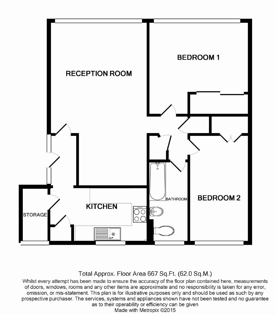 24, Master Close, Oxted floorplan