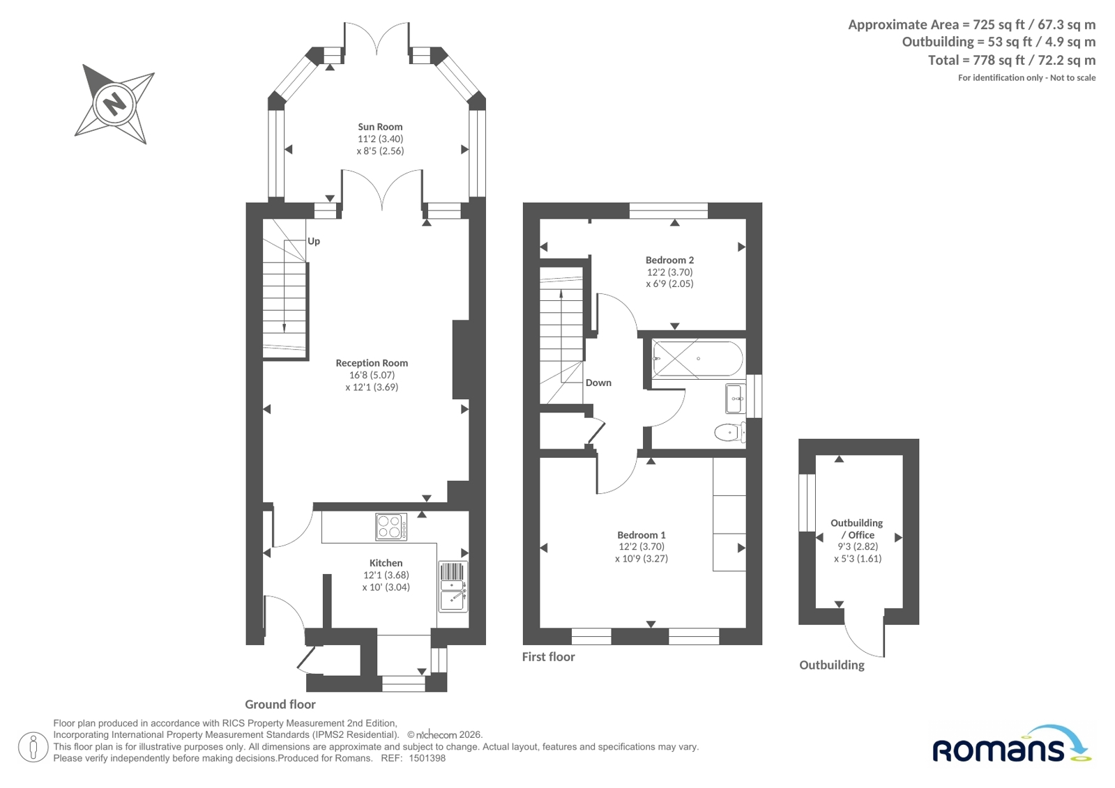 43, Daventry Court, Berkshire floorplan