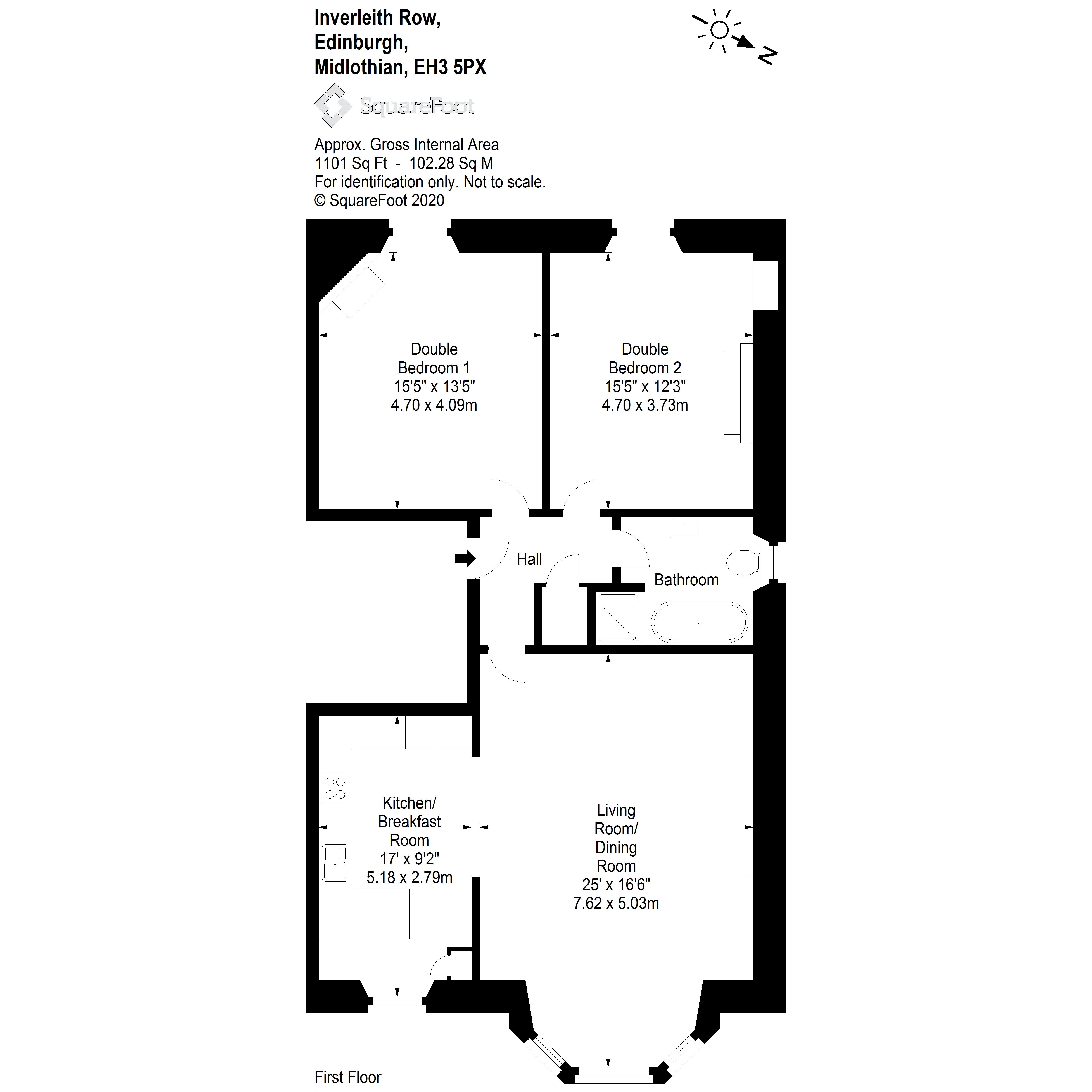 2 bed flat for sale in Inverleith Row, Edinburgh EH3 Zoopla