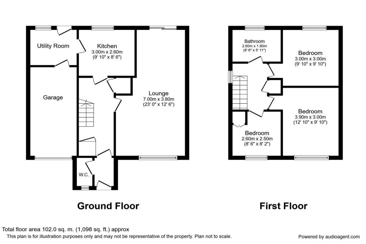 3 bed detached house to rent in Brancepeth Close, Ushaw Moor, Durham