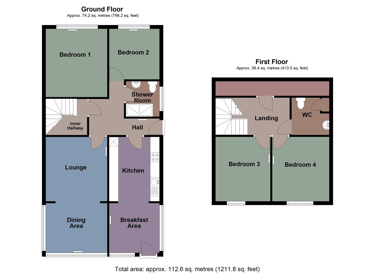 272, Heol Dulais, Swansea floorplan