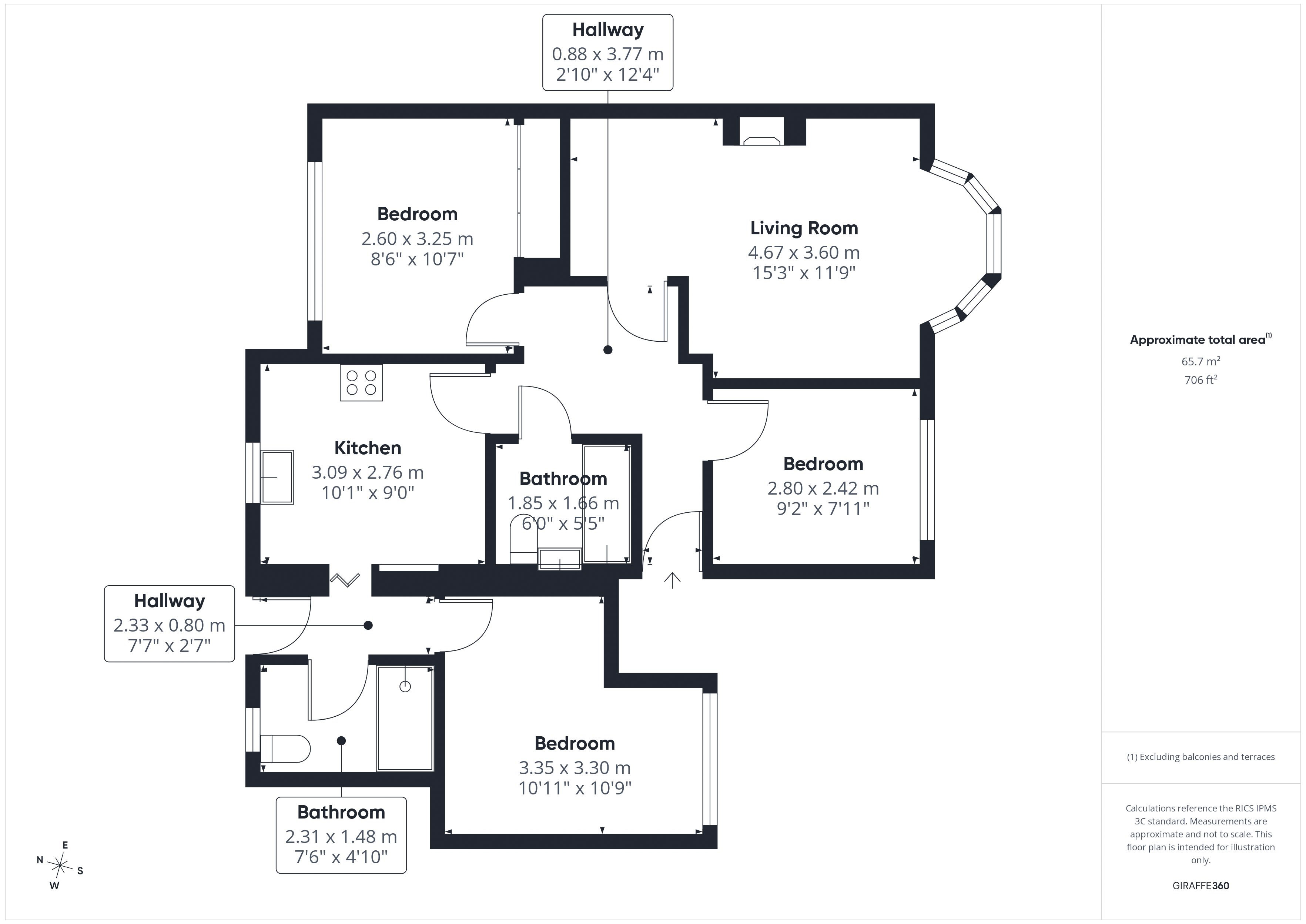 1, Shepherds Way, Buckinghamshire floorplan
