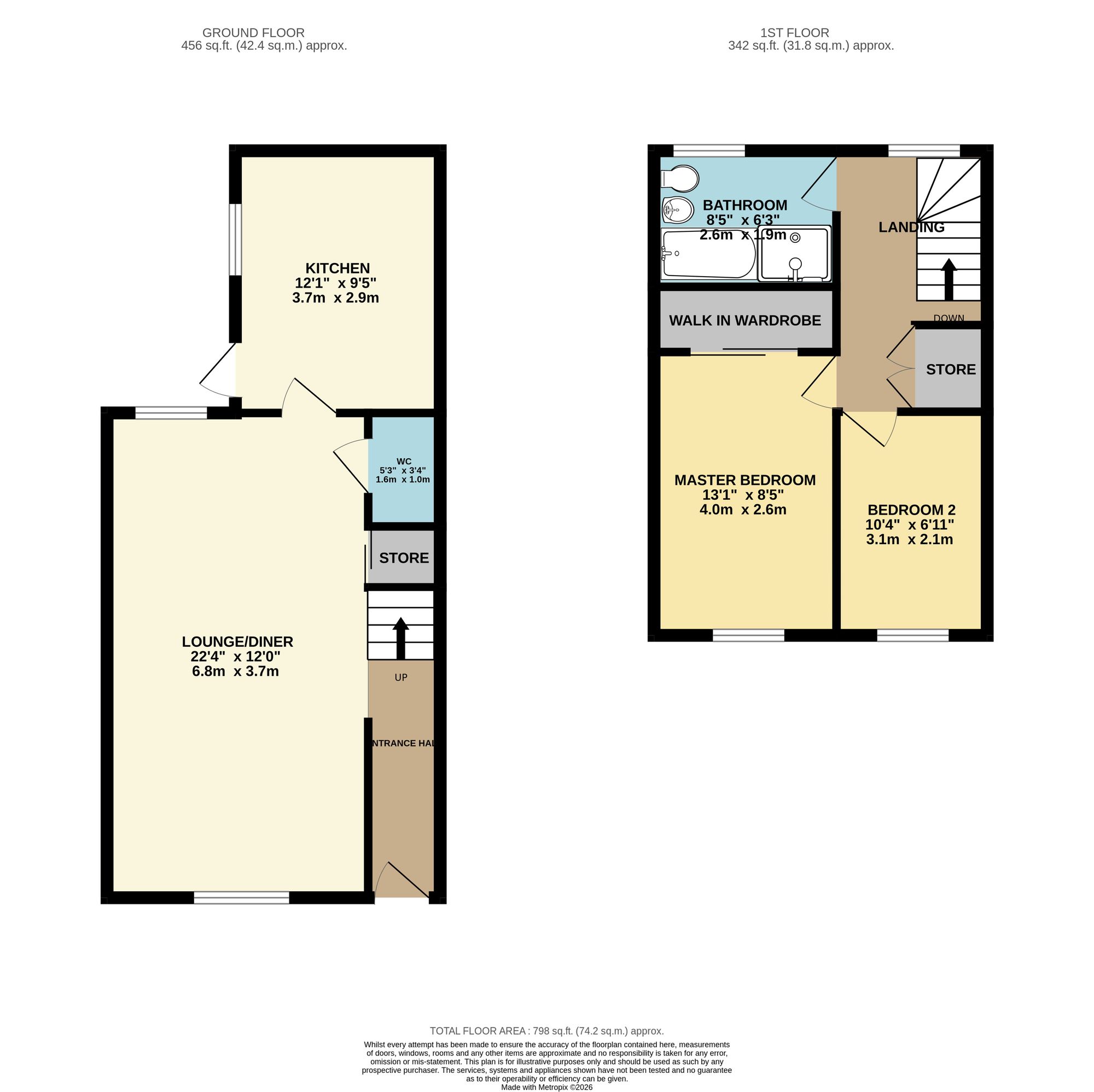6 Station Road, Blackwood floorplan