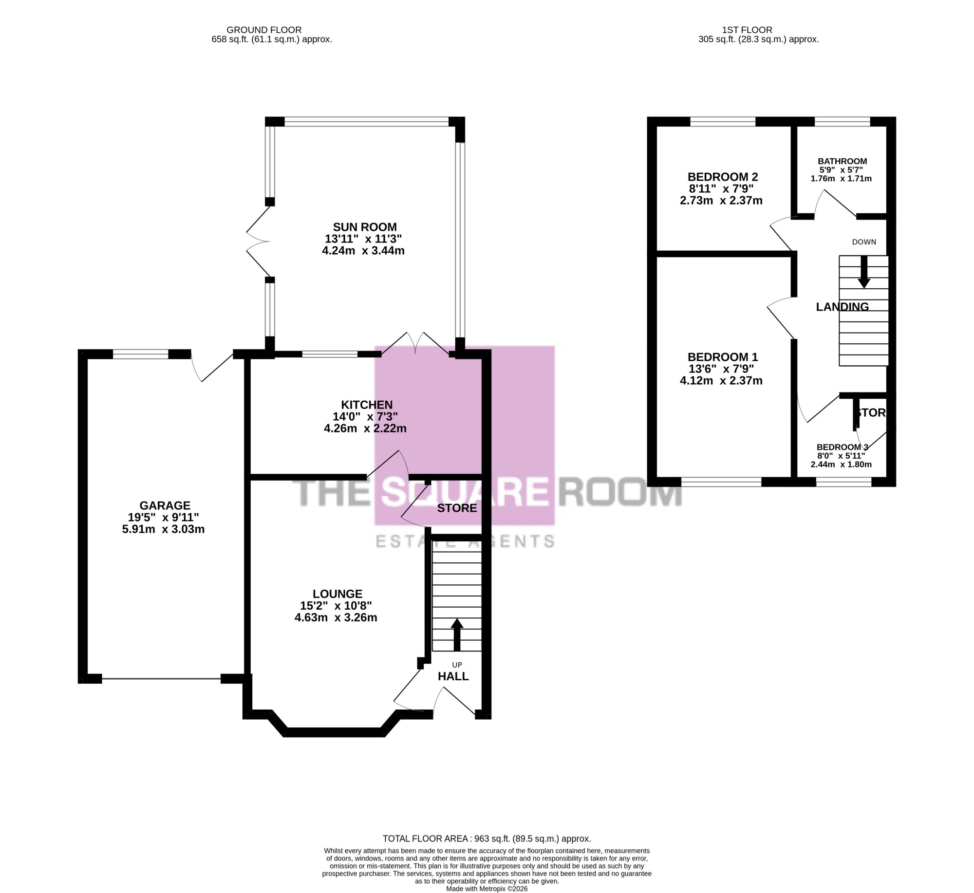 18, Curlew Close, Thornton floorplan
