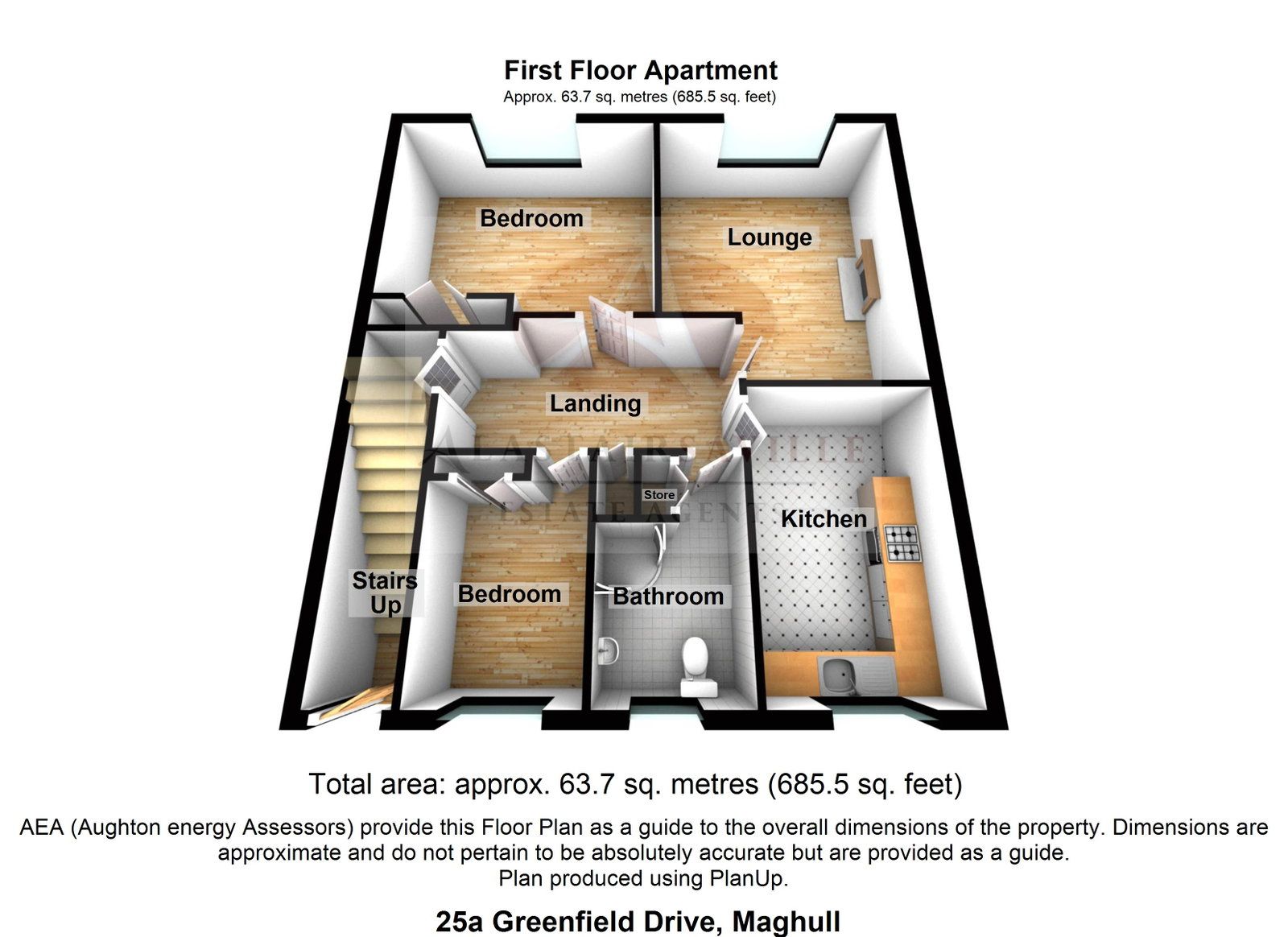 25a, Greenville Drive, Maghull floorplan