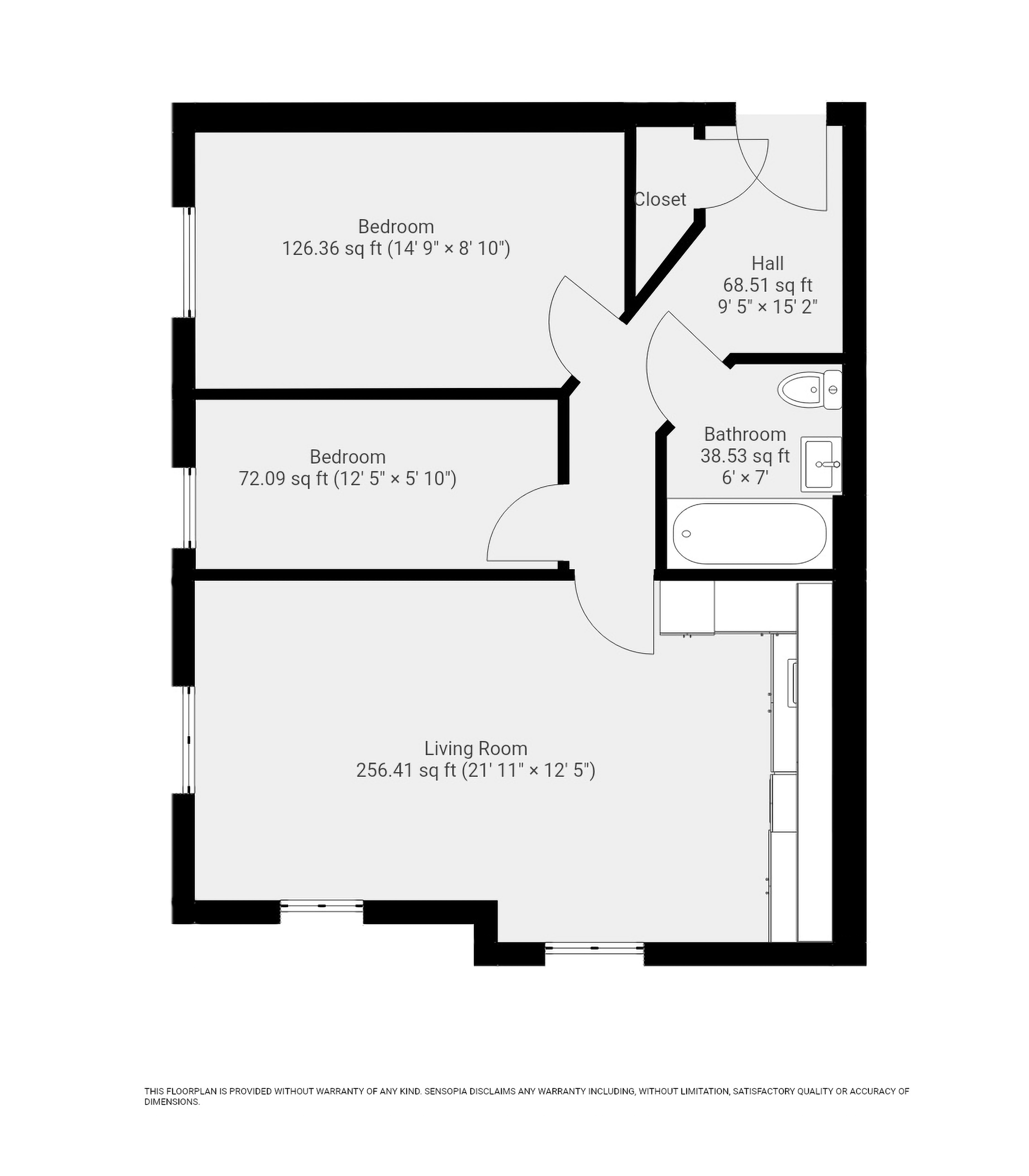 16, Hawes Way, Rotherham floorplan