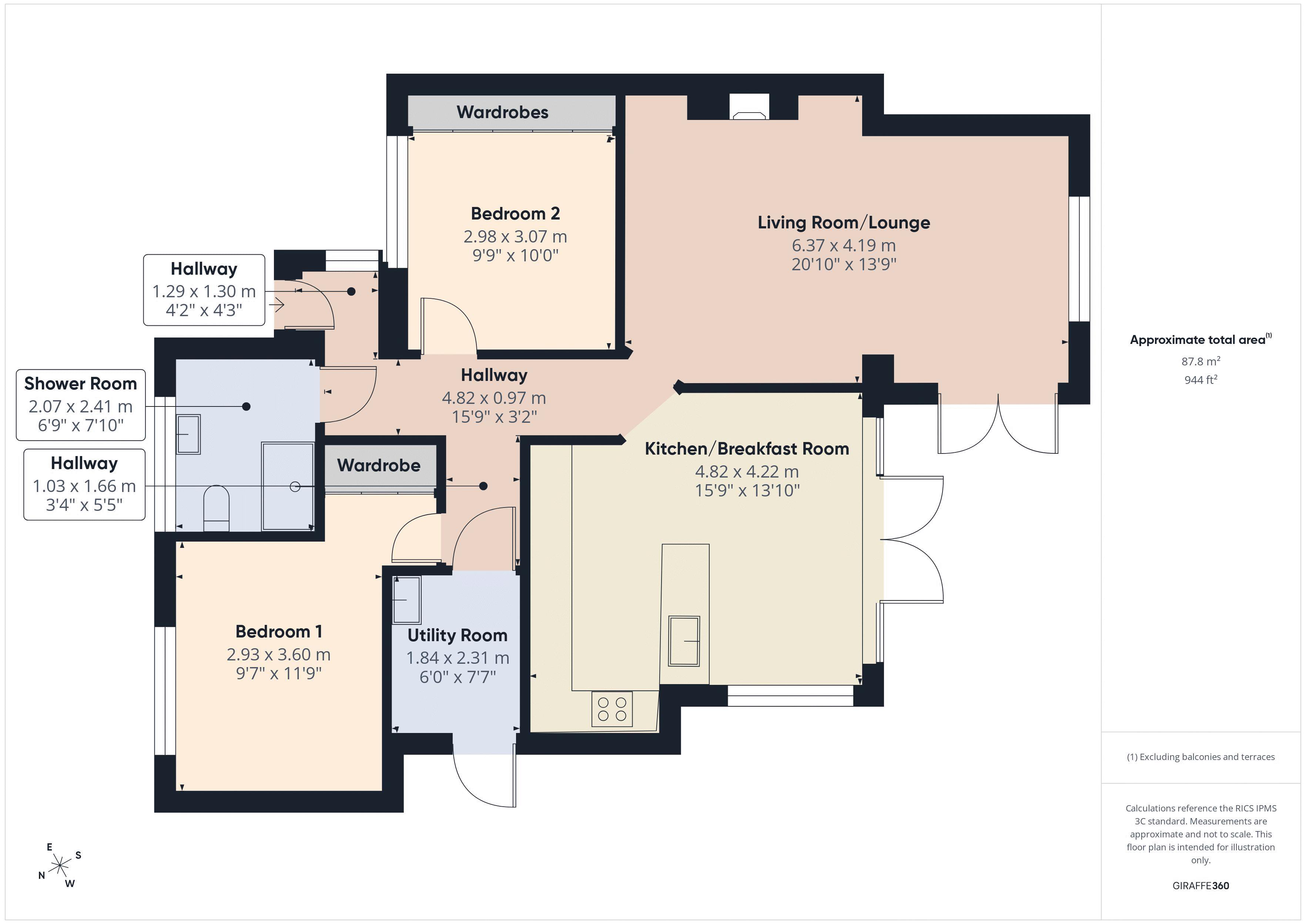 21, Tilgate Common, Redhill floorplan