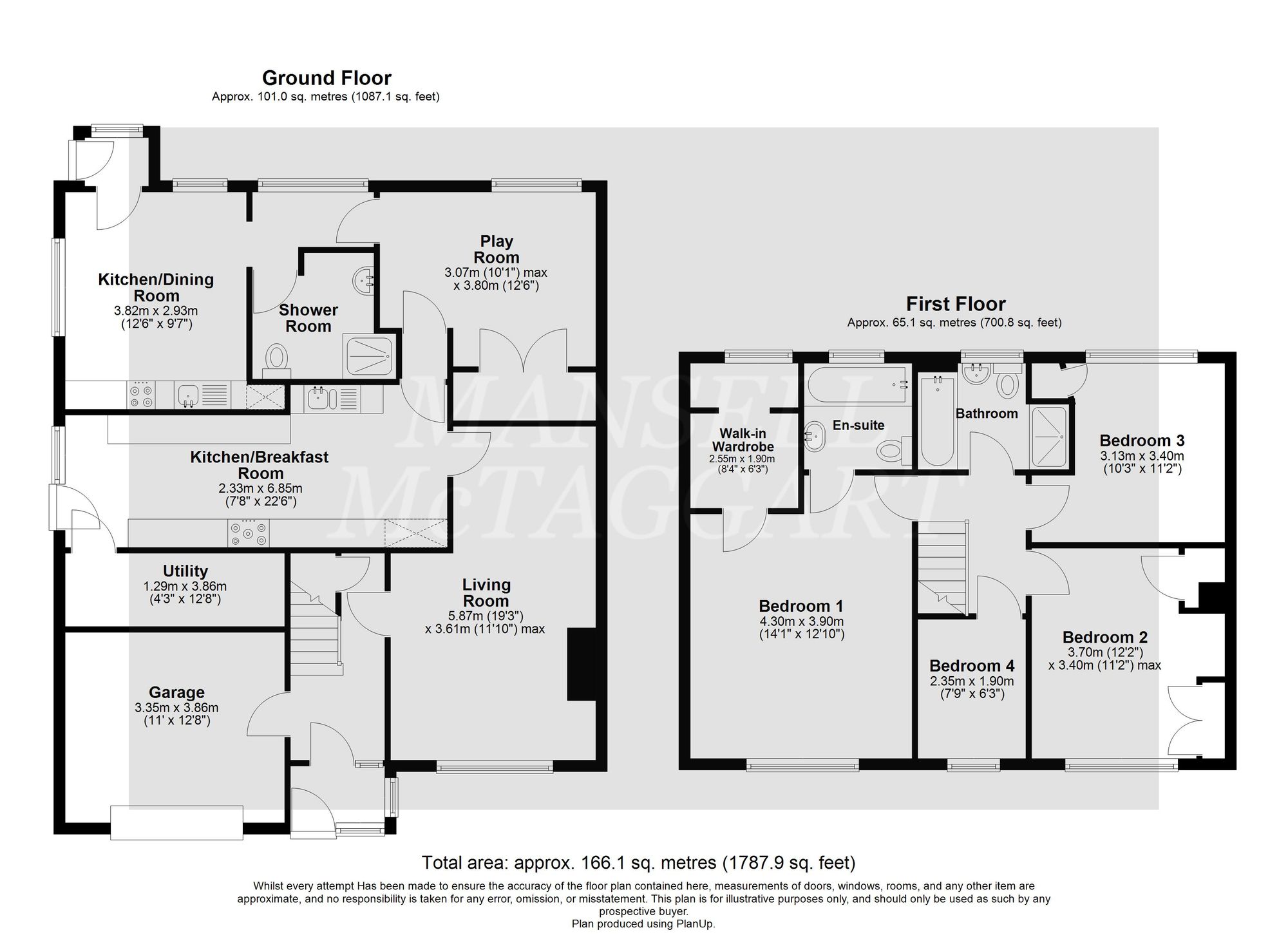 94 Milton Crescent, East Grinstead floorplan