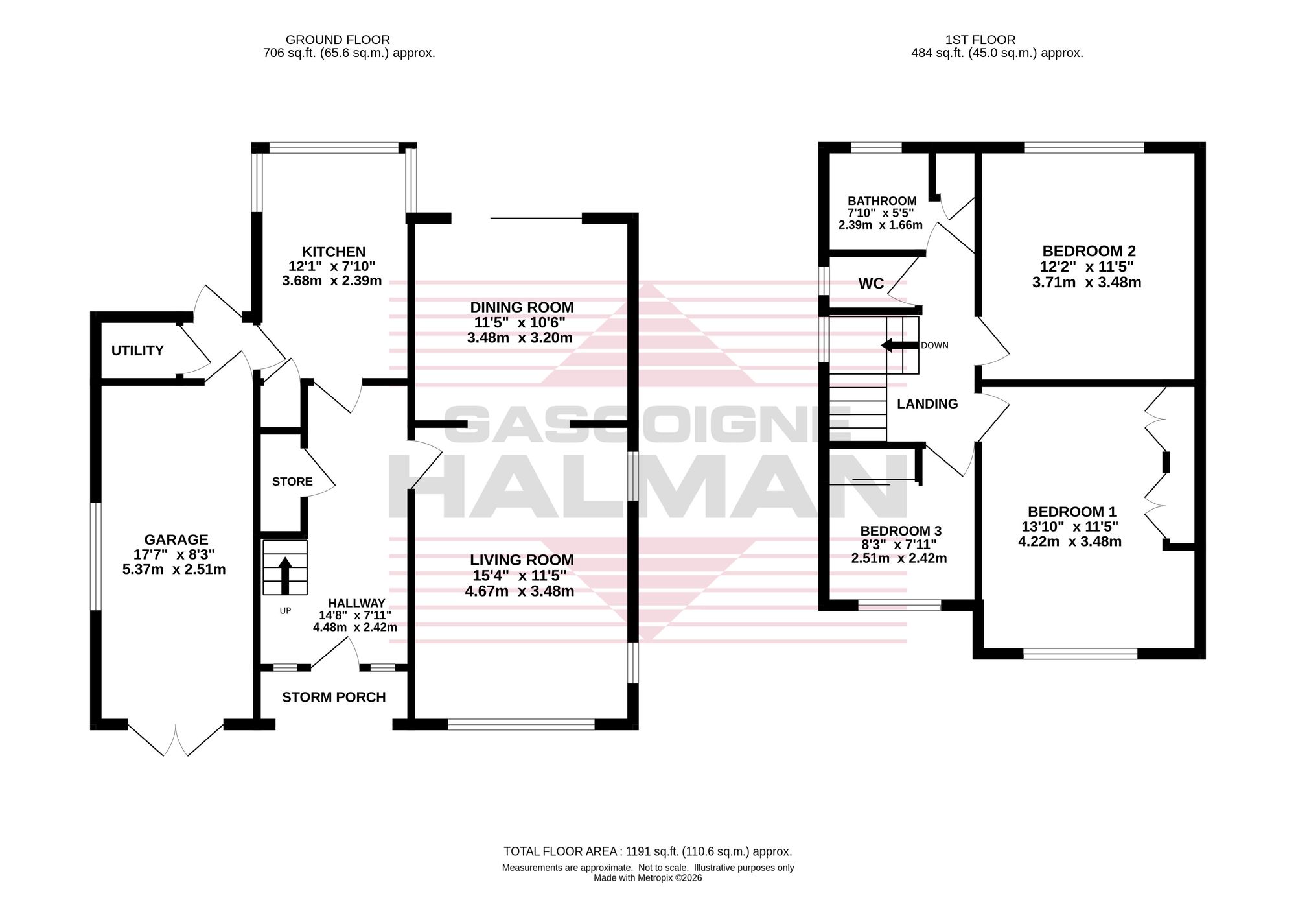 38 Vicarage Avenue, Cheadle floorplan