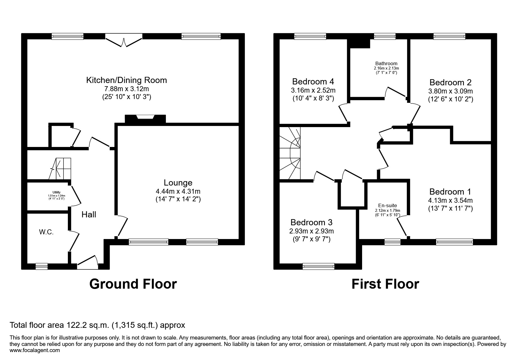 42, Stepford Road, Glasgow floorplan