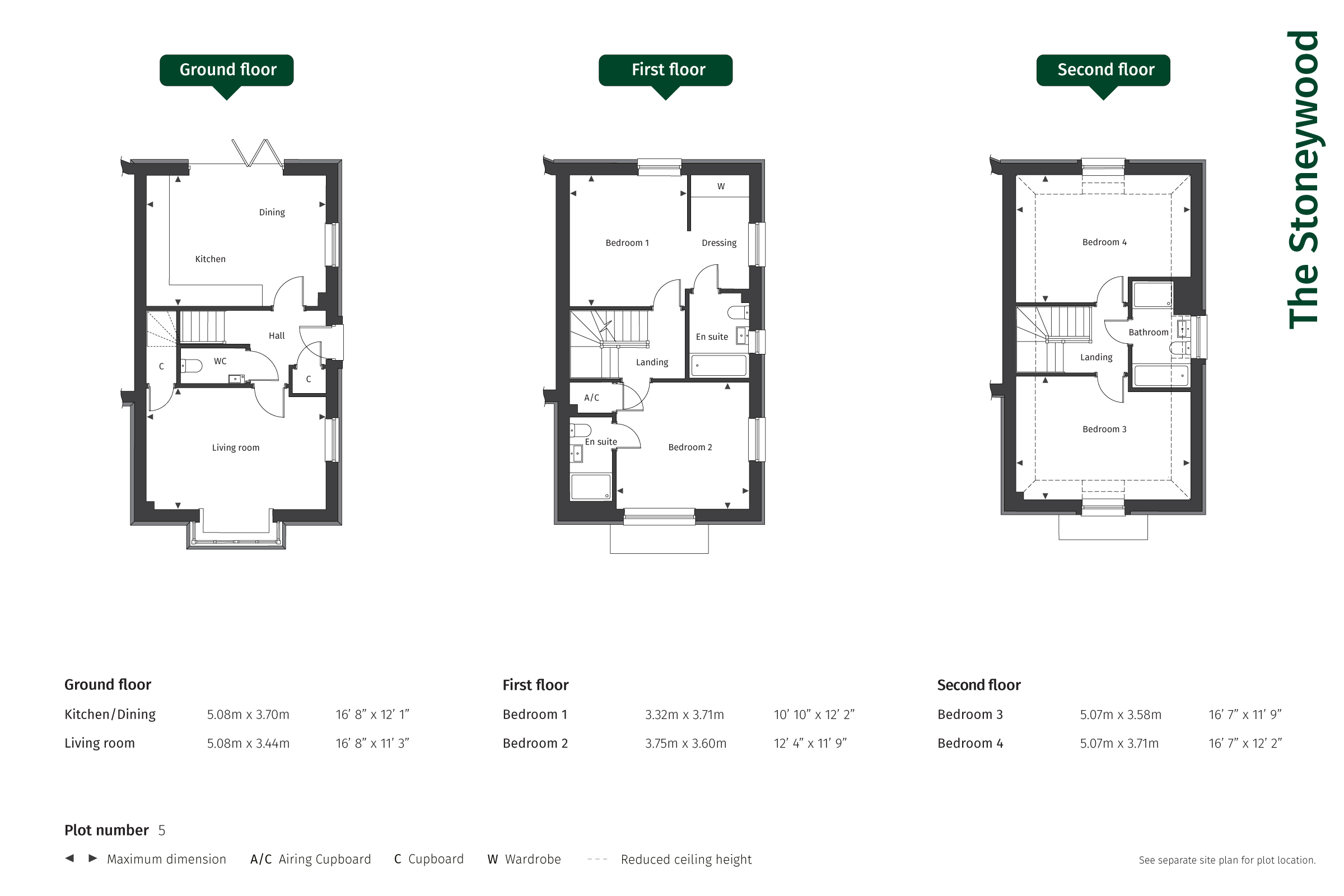 Plot 5, The Stoneywood, Brockhills Lane, New Milton floorplan
