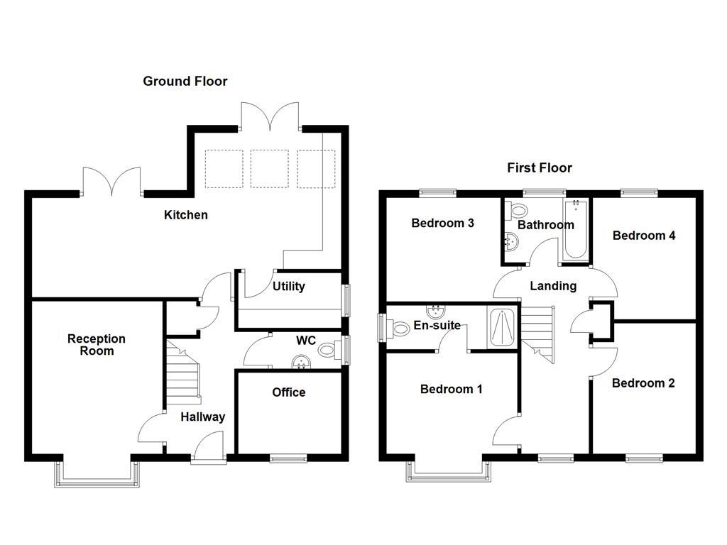 67, Simpson Grove, Worsley floorplan