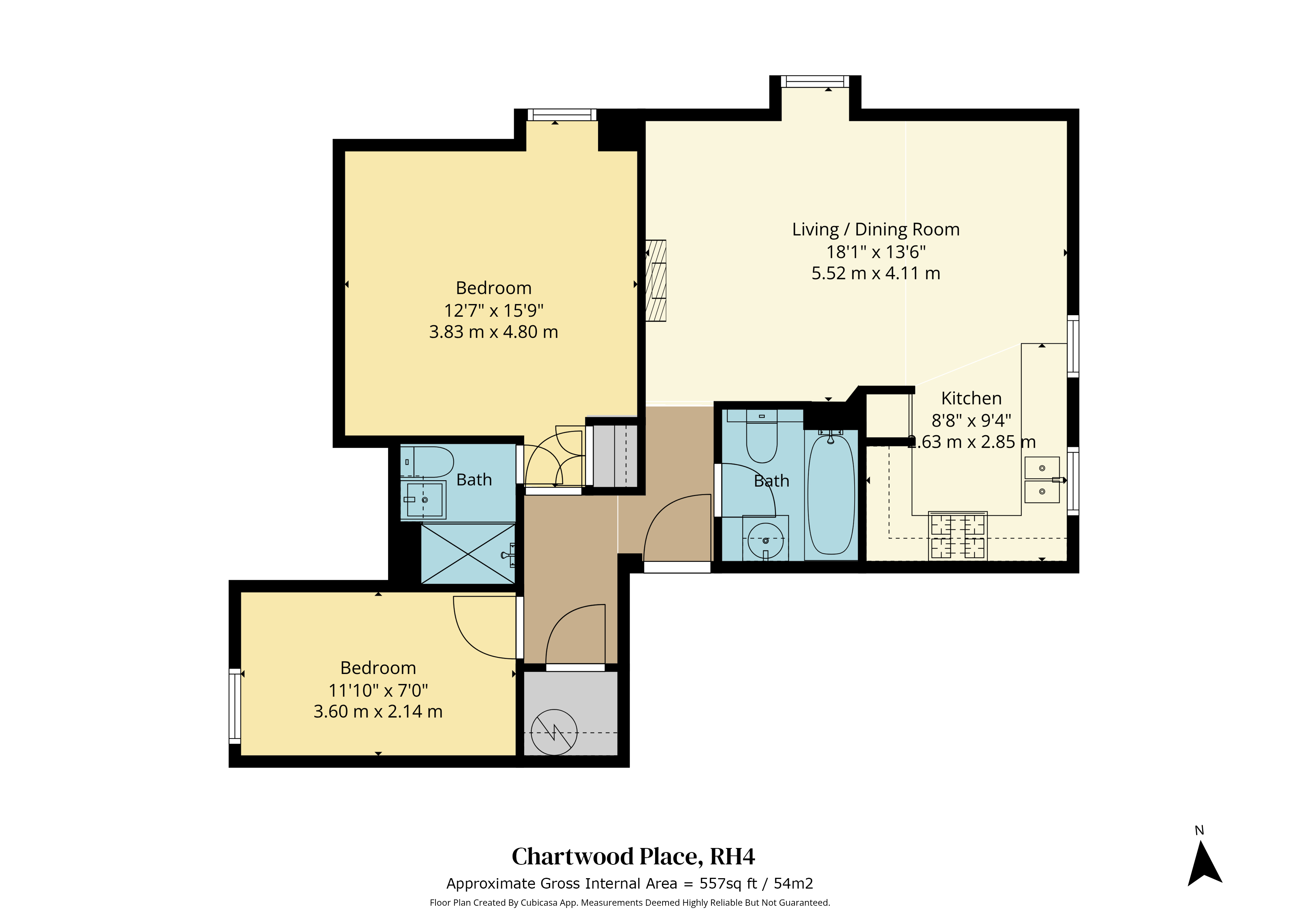15, Chartwood Place, Surrey floorplan