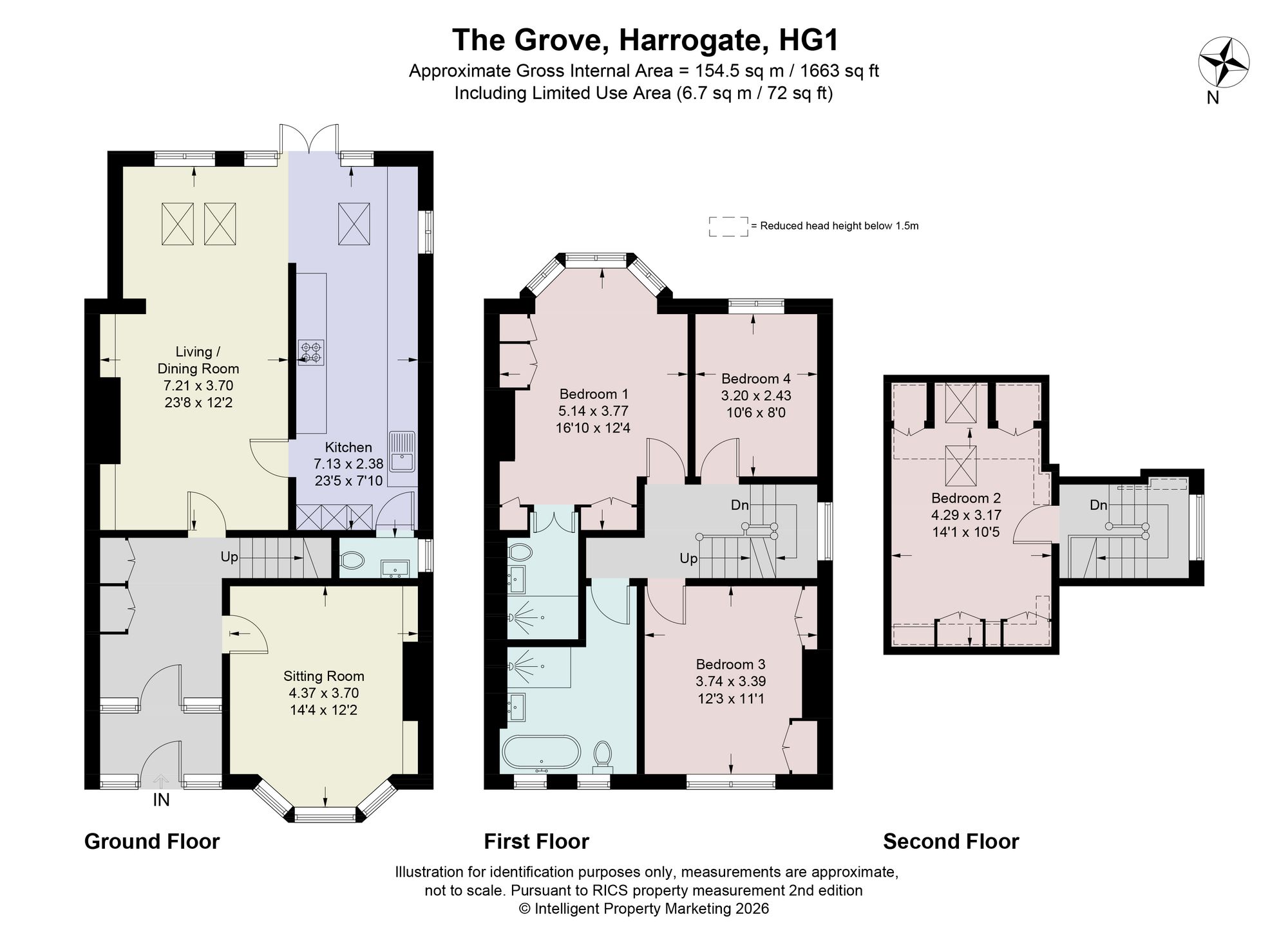 8 The Grove, Harrogate floorplan