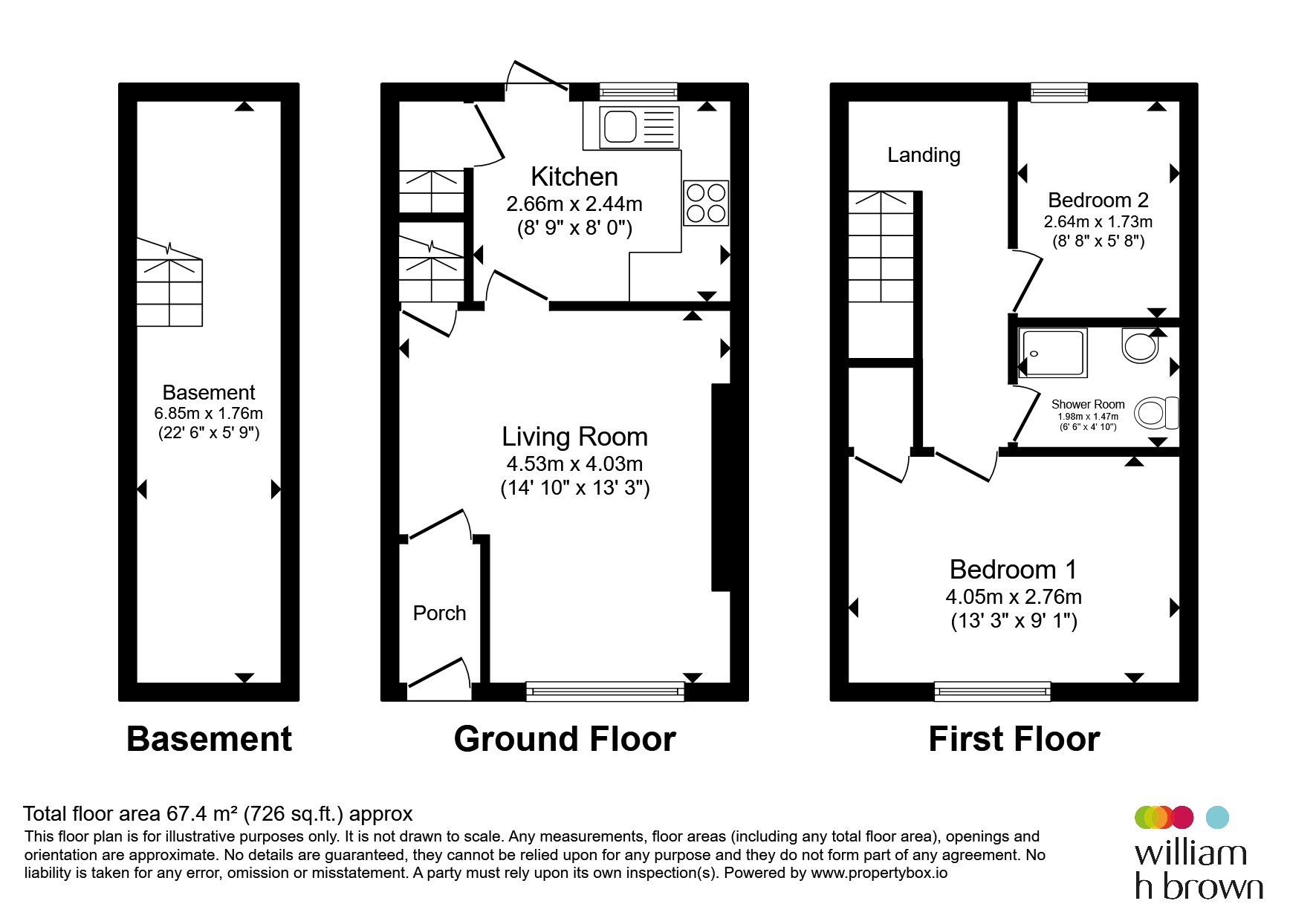 2, Reevy Road, Bradford floorplan