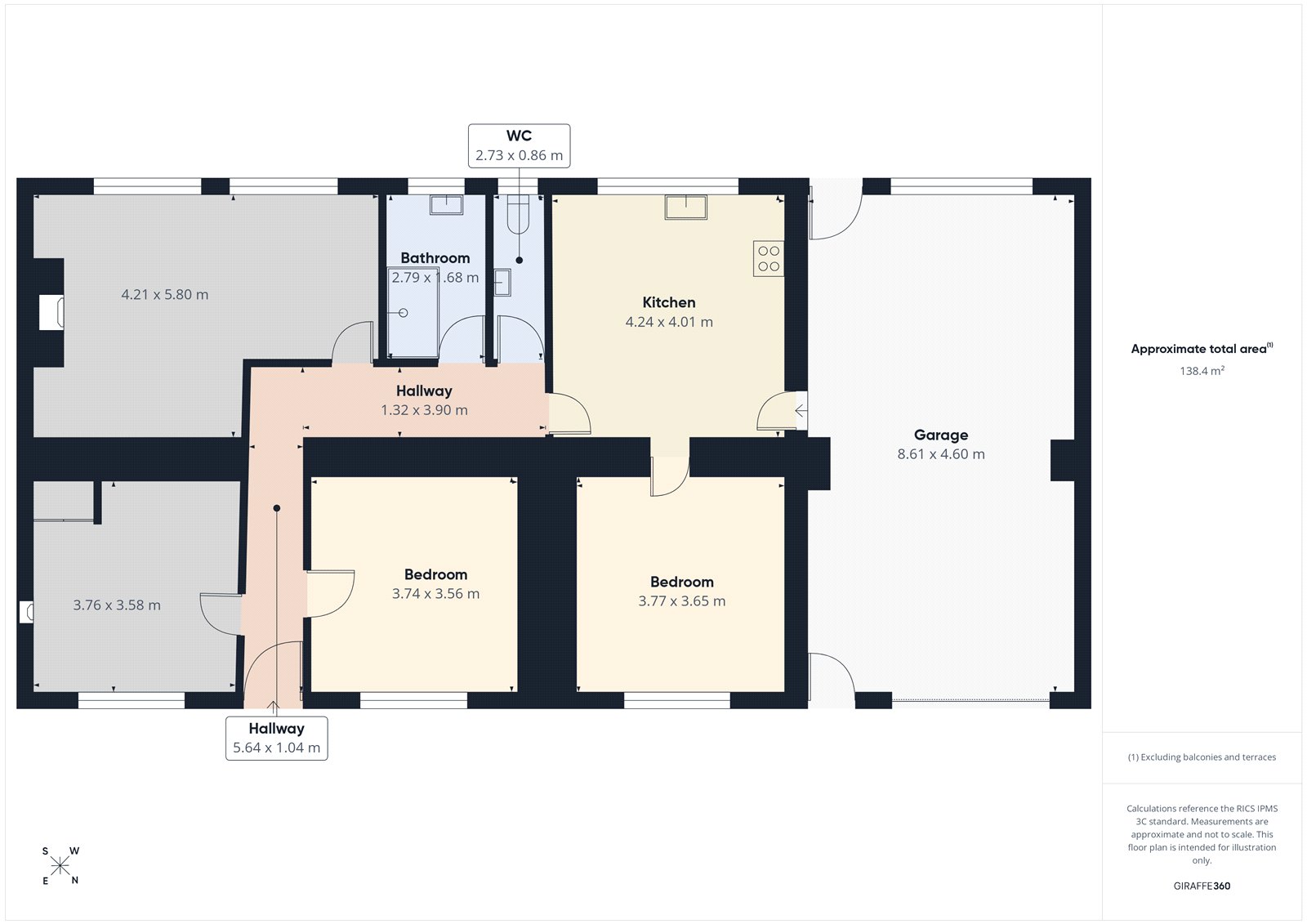 6, Lower Row, Pembroke floorplan