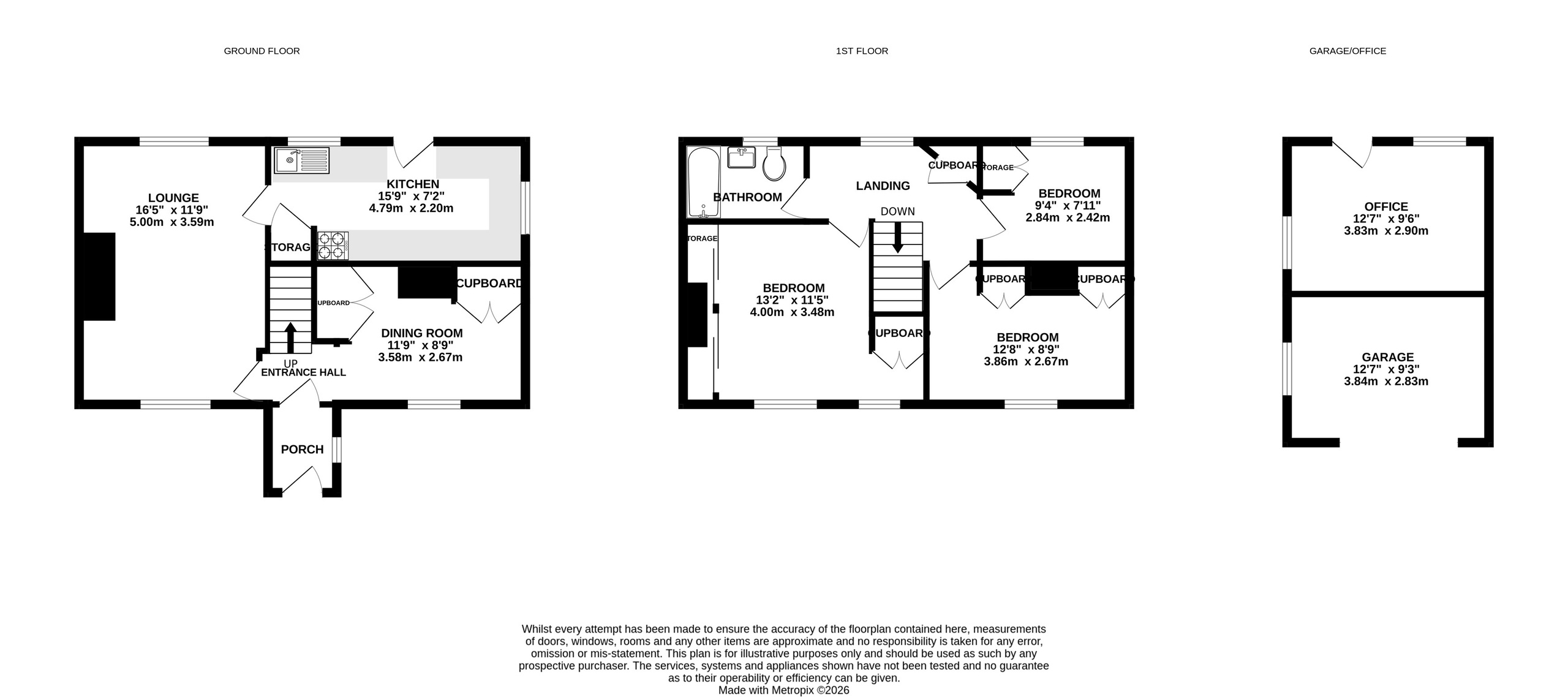 43 St Bernards Road, Bristol floorplan