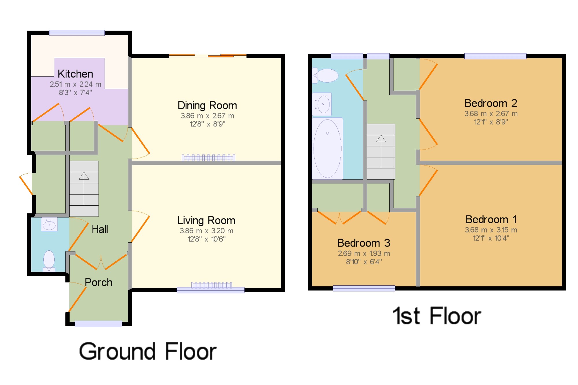 3 Bedrooms Terraced house for sale in Great Baddow, Chelmsford, Essex CM2