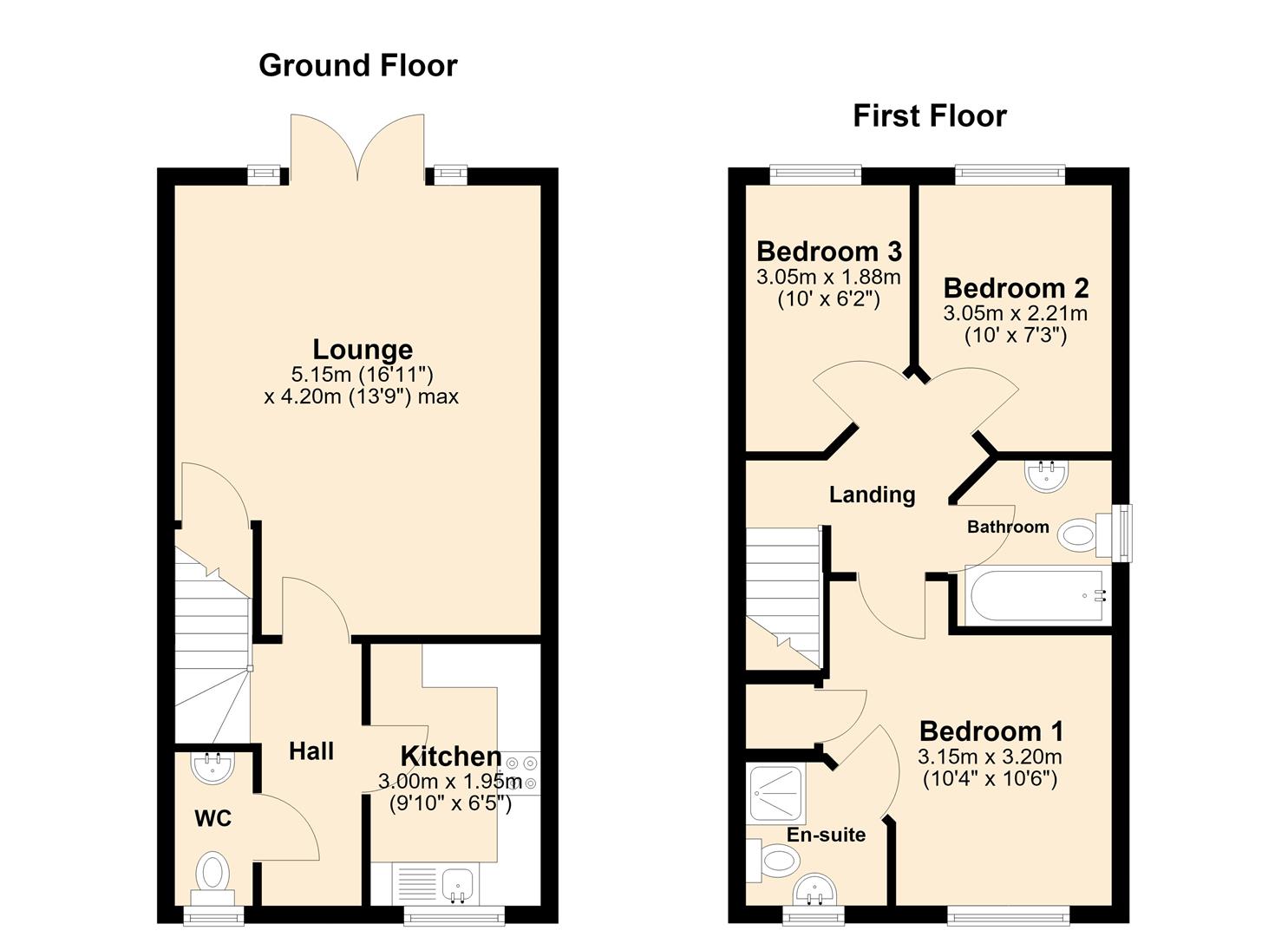 4, Isleworth Close, Hull floorplan