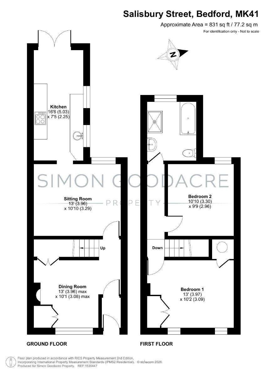 42 Salisbury Street, Bedford floorplan