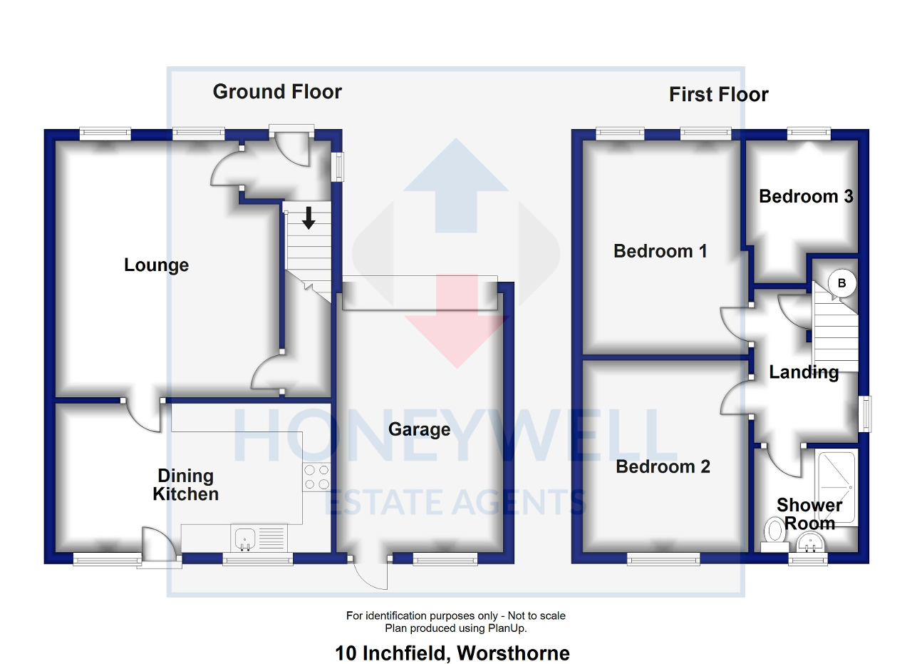 3 Bedrooms Semi-detached house for sale in Inchfield, Worsthorne, Lancashire BB10