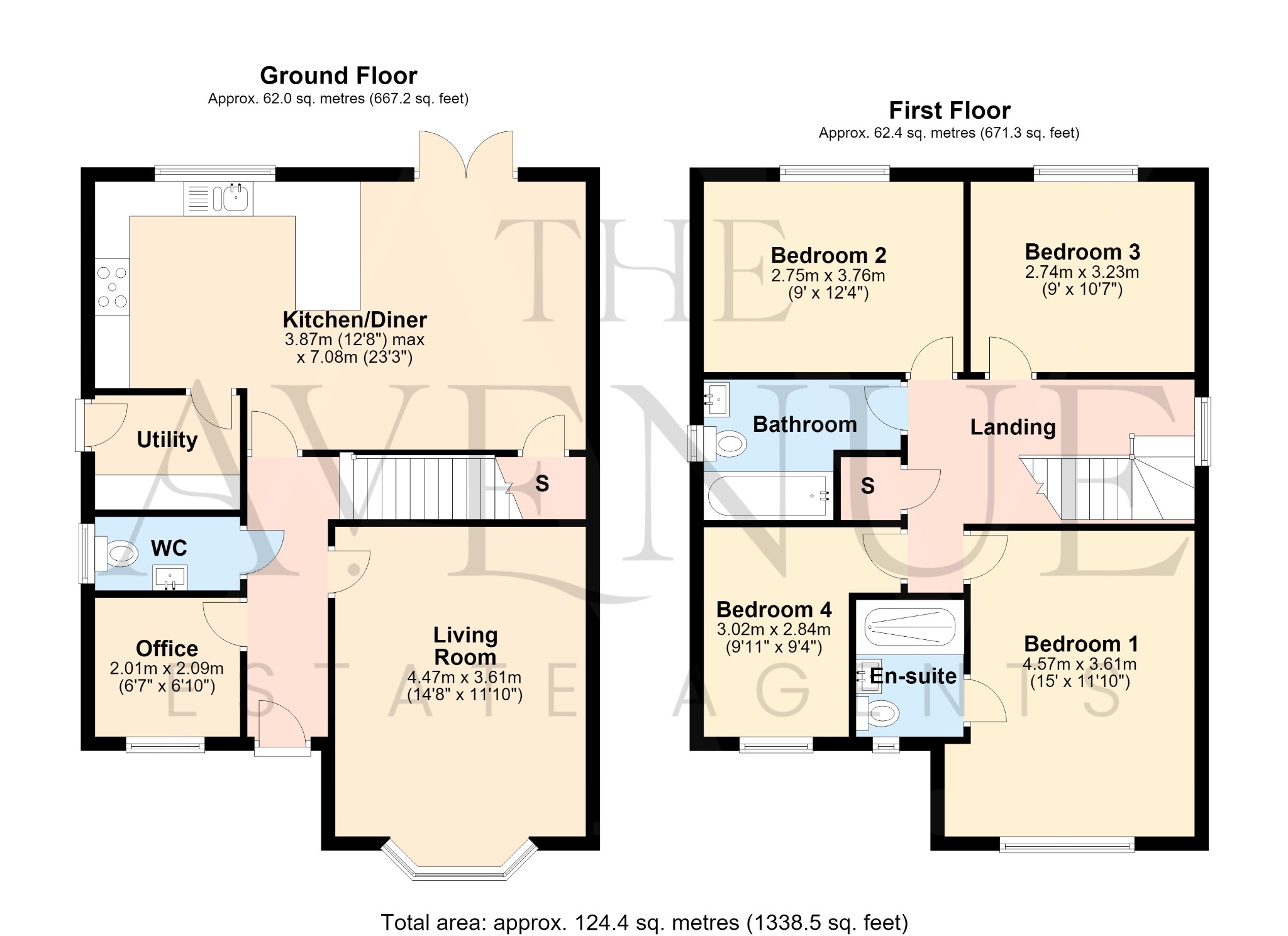 210, Starflower Way, Derby floorplan
