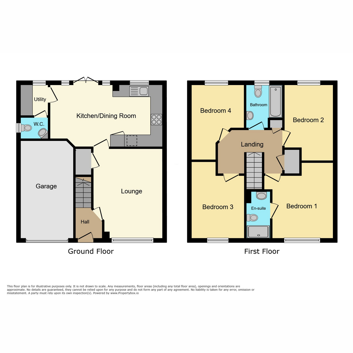 4, Yarborough Drive, Doncaster floorplan