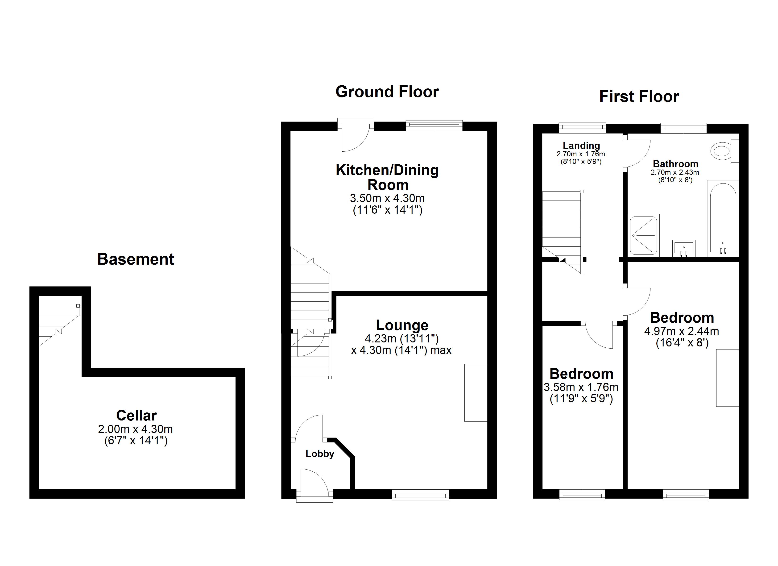 2 Bedrooms End terrace house for sale in Highroyd Lane, Moldgreen, Huddersfield HD5